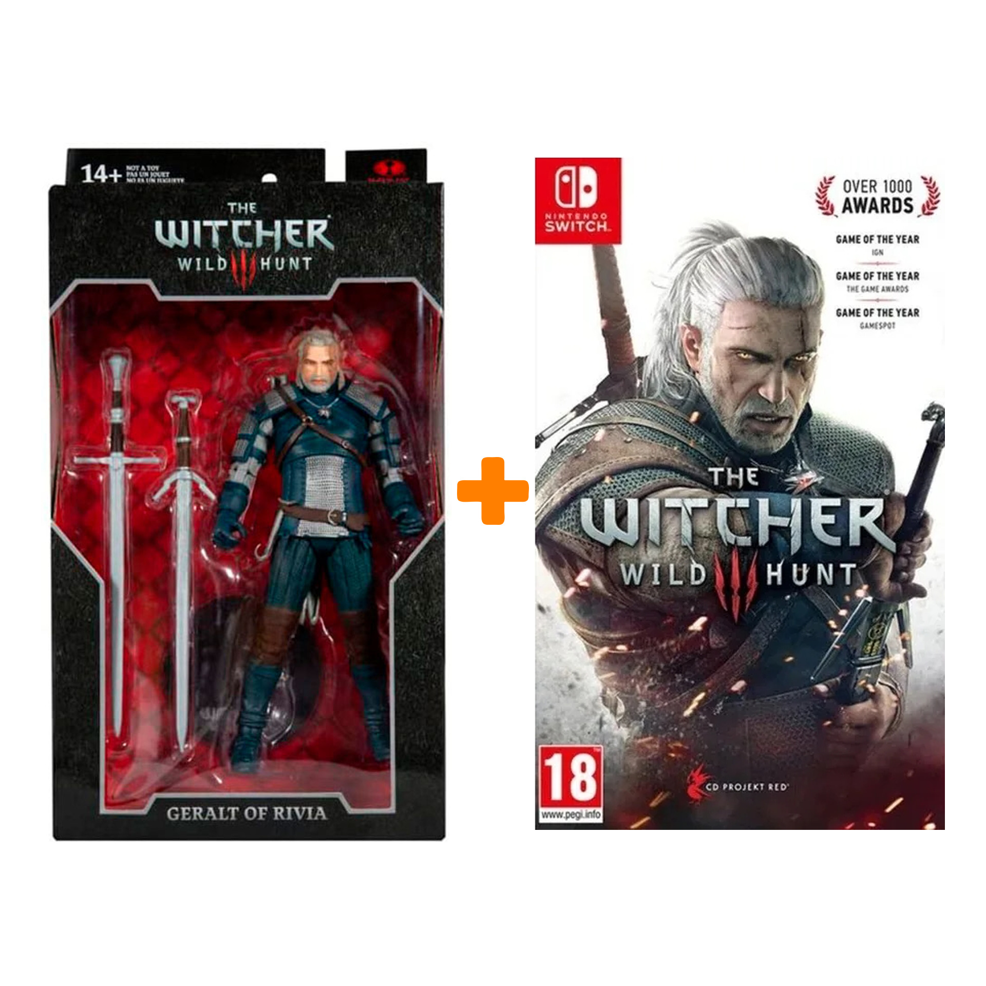 

Набор «Witcher» (фигурка, игра)