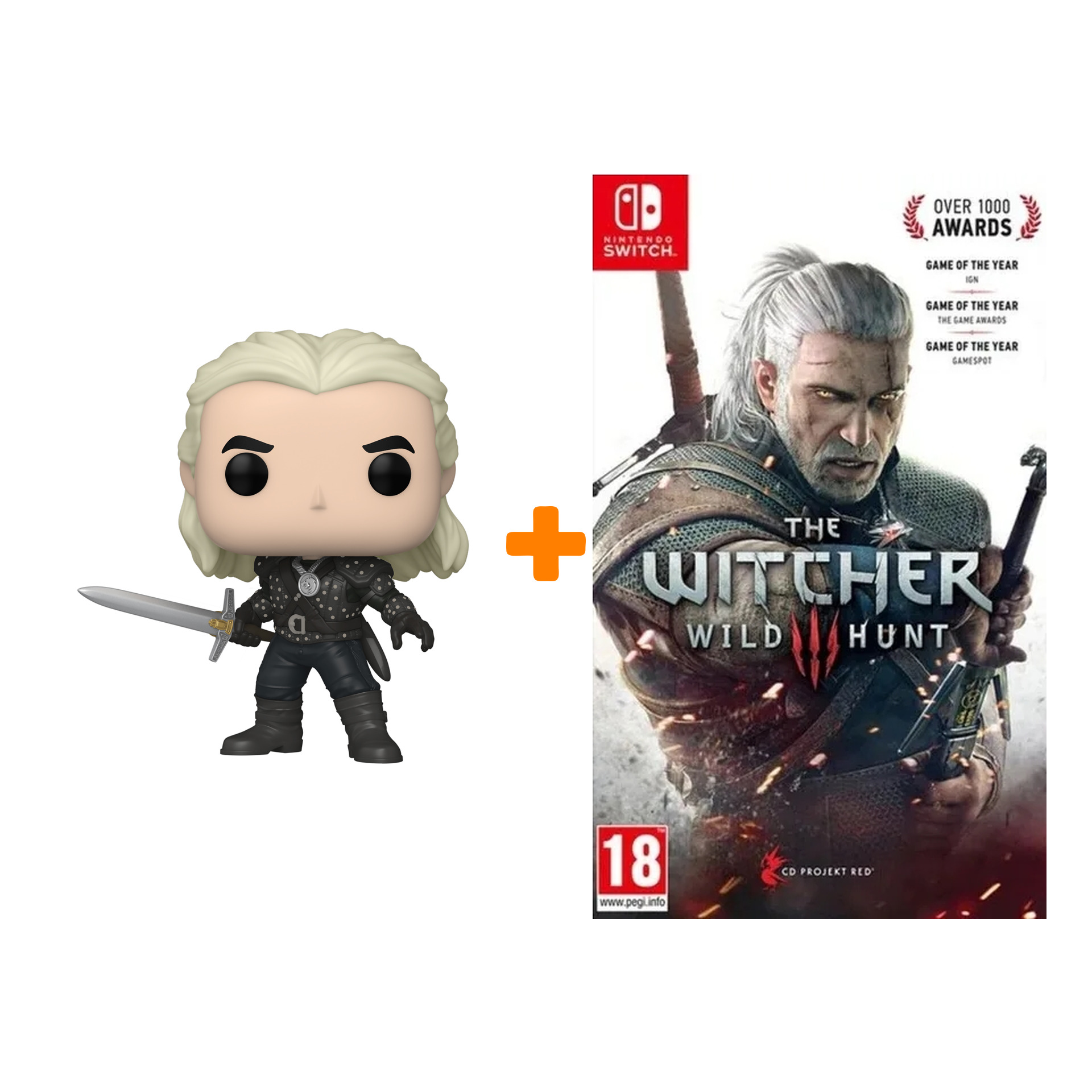

Набор «Witcher» (фигурка, игра)