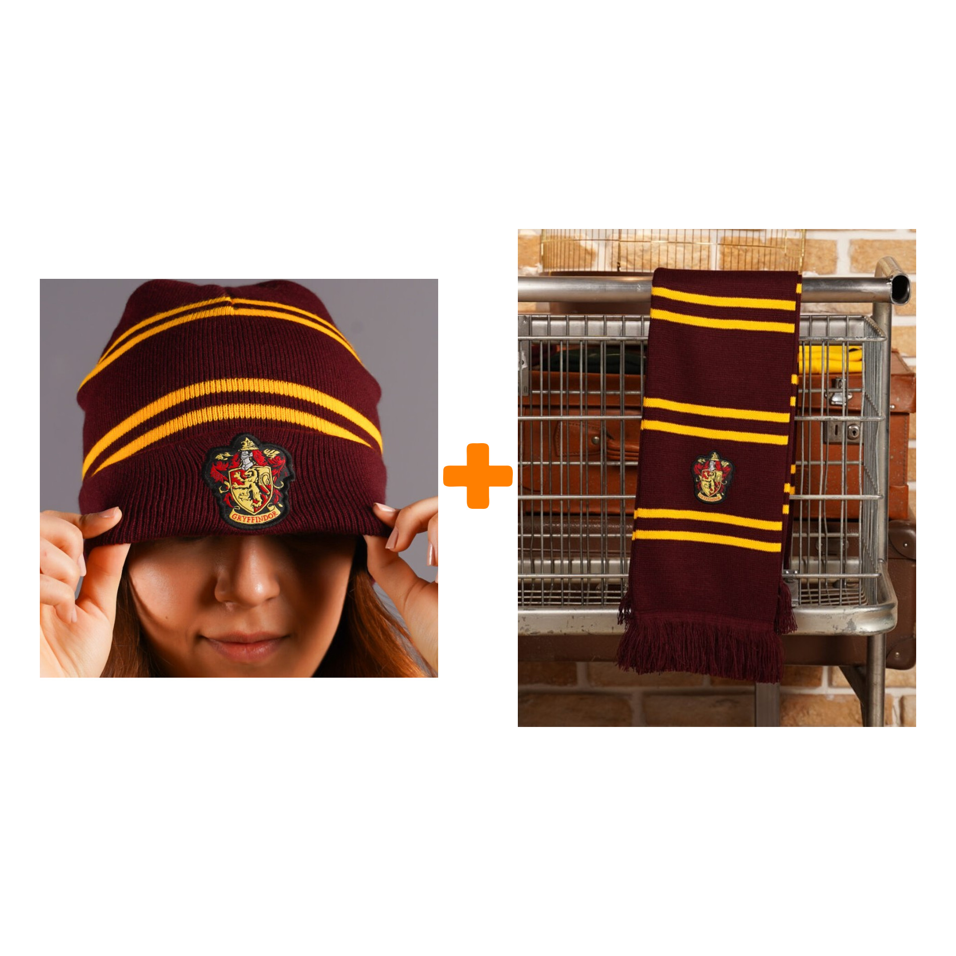 

Набор Harry Potter: Gryffindor (шапка + шарф)