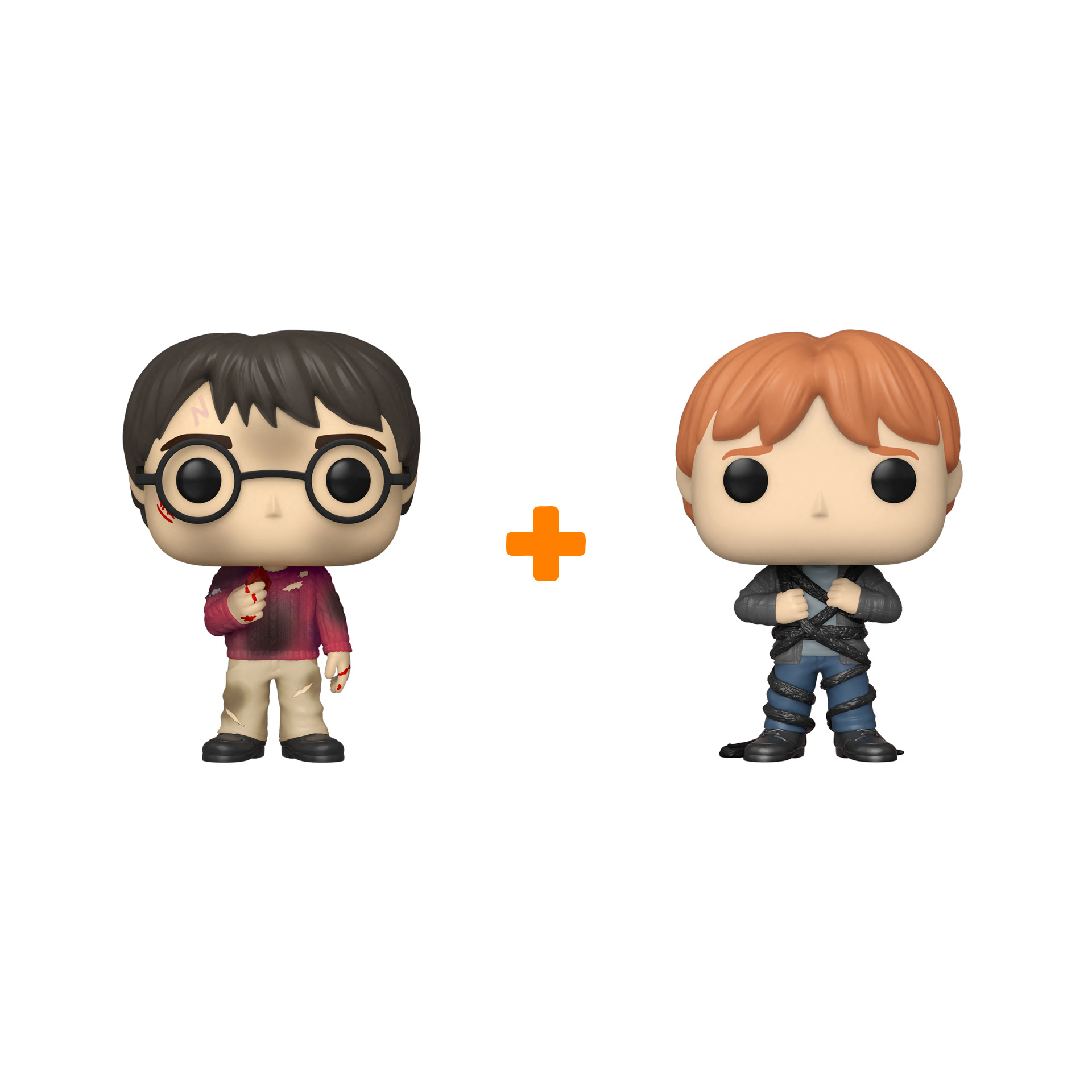 

Набор фигурок Harry Potter With The Stone + Ron Weasley In Devil`s Snare