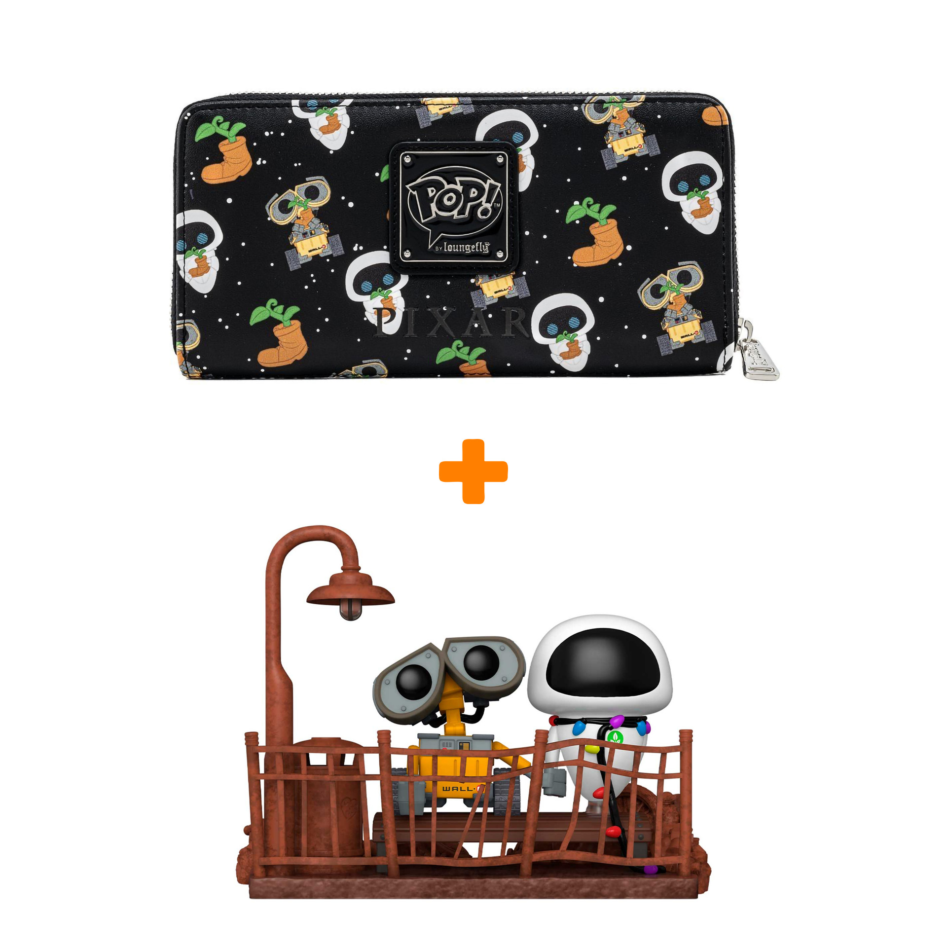 

Набор Disney Wall-E (фигурка Disney Wall-E & Eve + кошелёк)