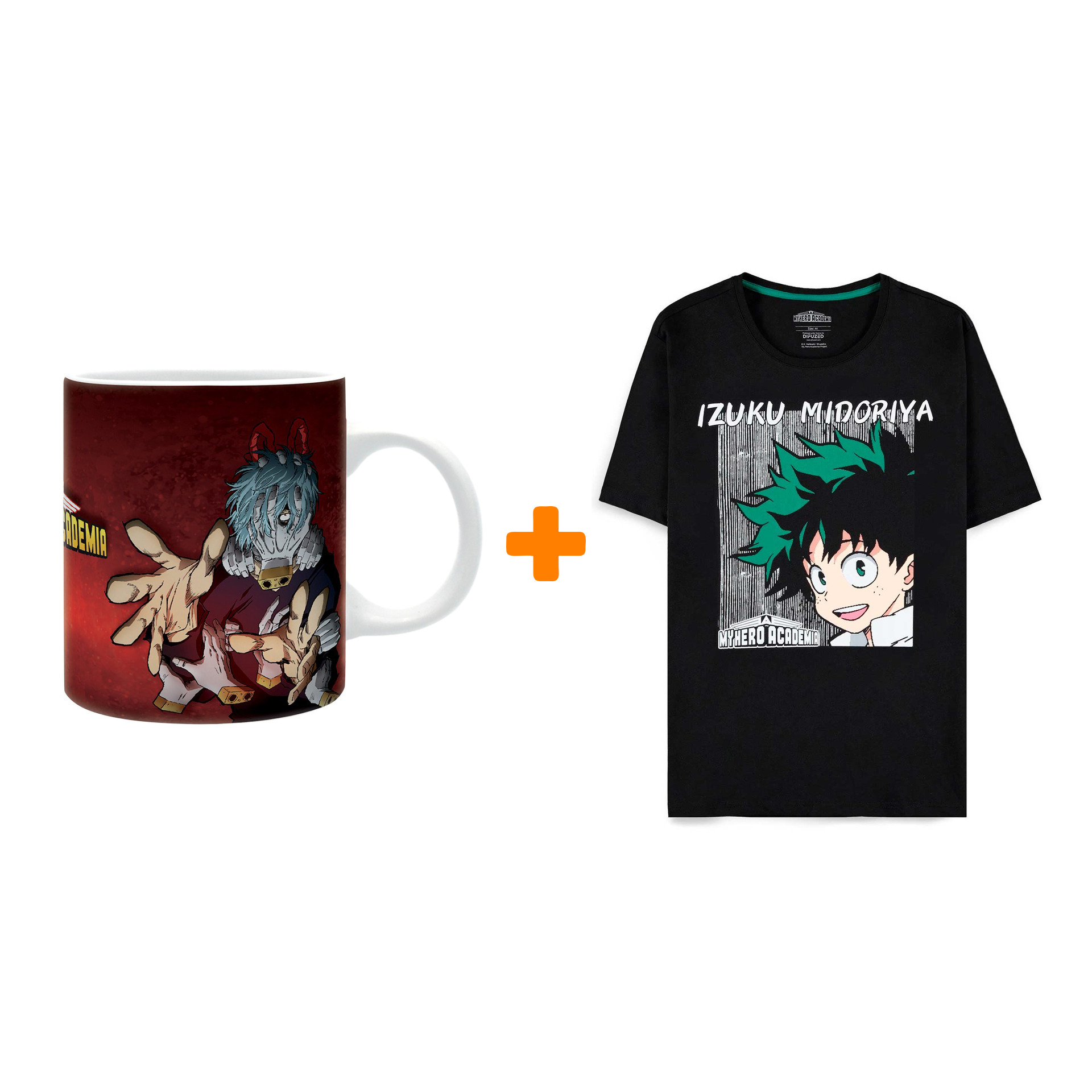 

Набор My Hero Academia (футболка My Hero Academia: Izuku Midoriya XL + кружка)