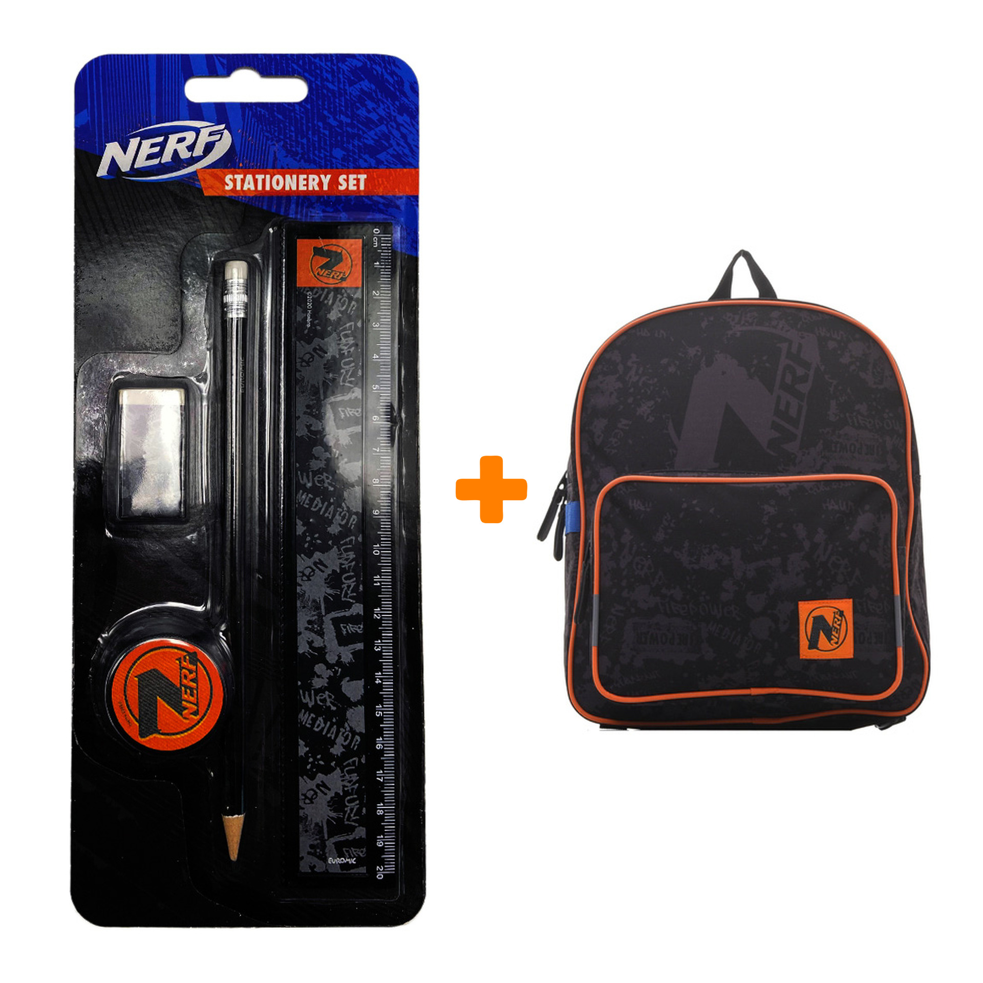 

Набор NERF (рюкзак + канцелярский набор)