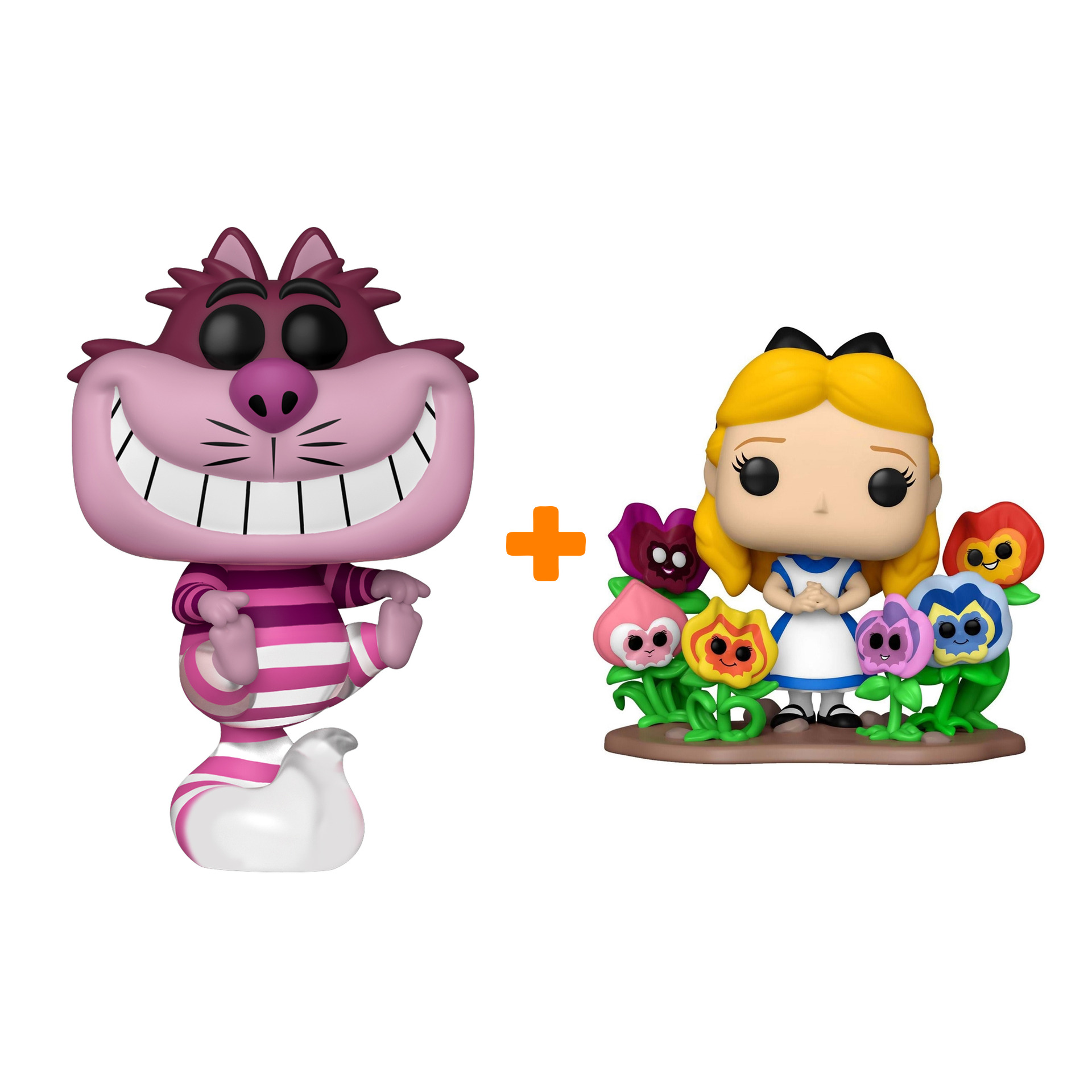 

Набор фигурок Disney Alice In Wonderland Alice + Cheshire Cat