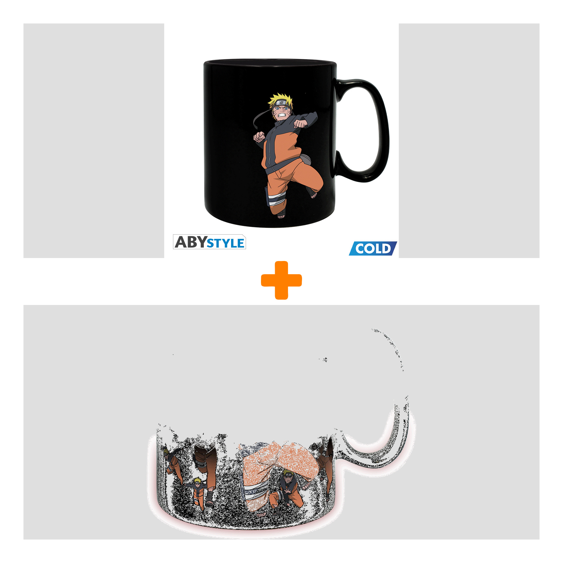 

Набор кружка Naruto Shippuden Multicloning + подставки под напитки 4-Pack