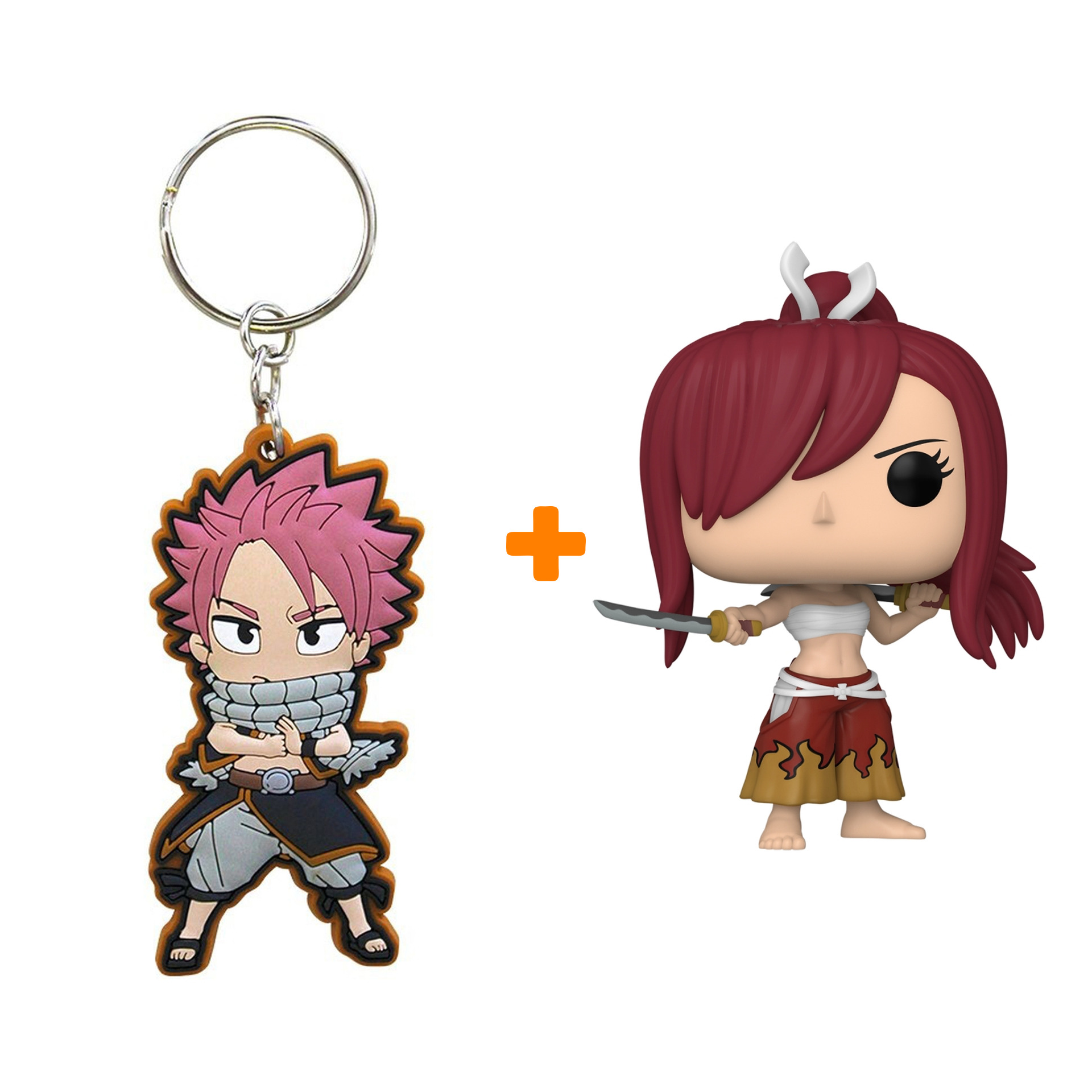 

Набор Fairy Tail (фигурка Fairy Tail Erza Scarlet + брелок Fairy Tail Natsu)