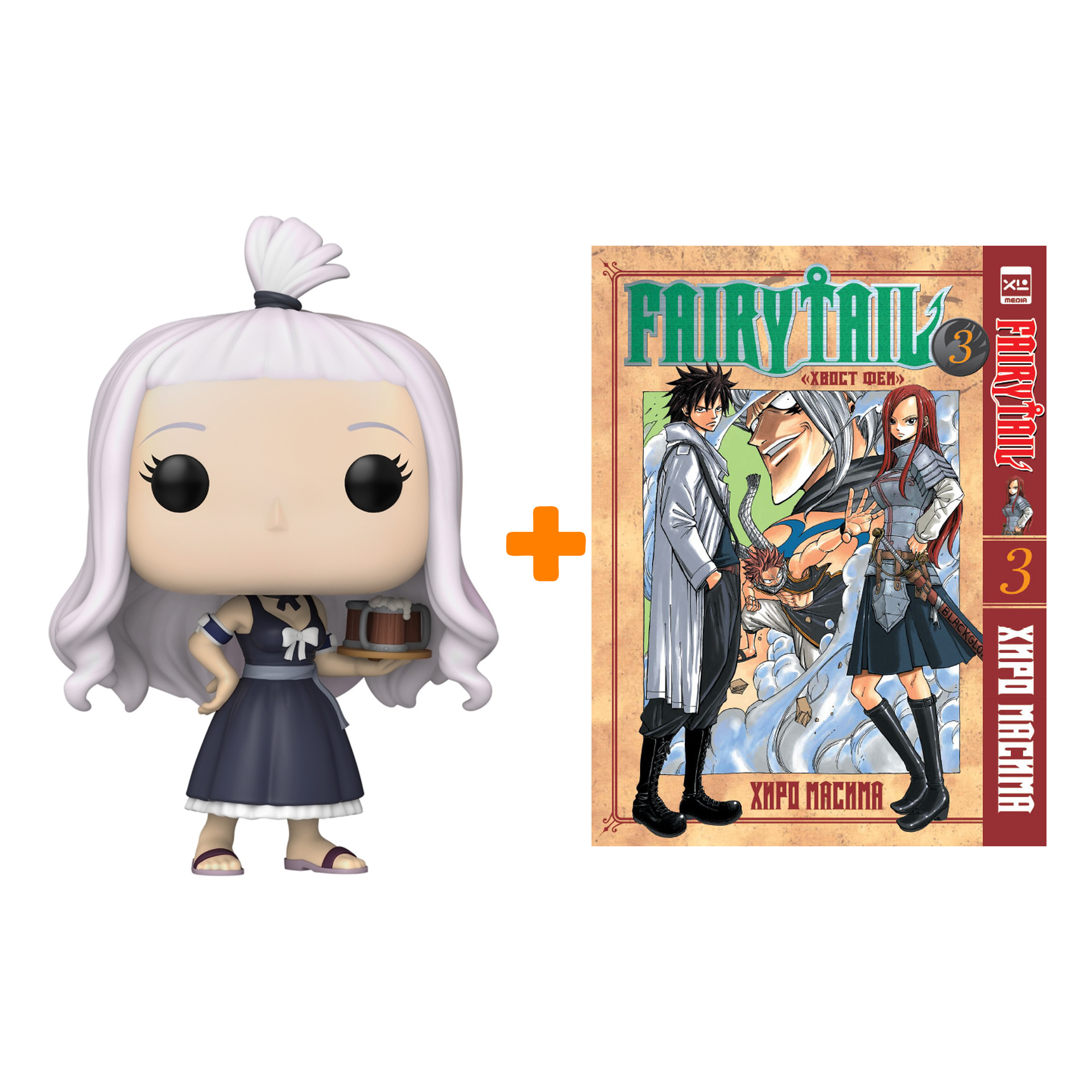 

Набор Fairy Tail (фигурка Fairy Tail Mirajane Strauss + манга Хвост феи 3)