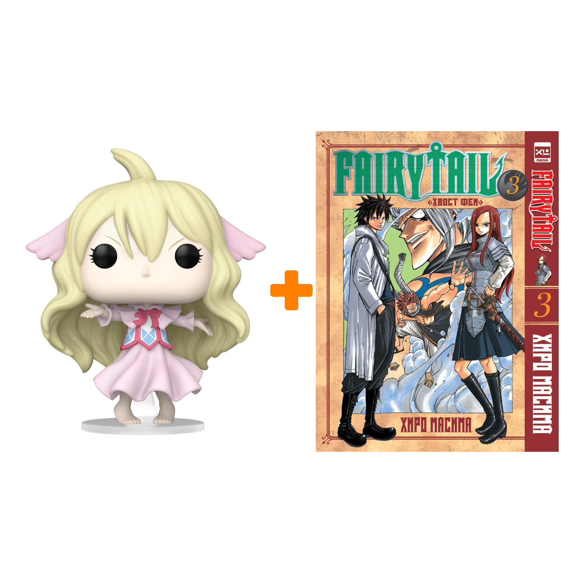

Набор Fairy Tail (фигурка Fairy Tail Mavis Vermillion + манга Хвост феи 3)