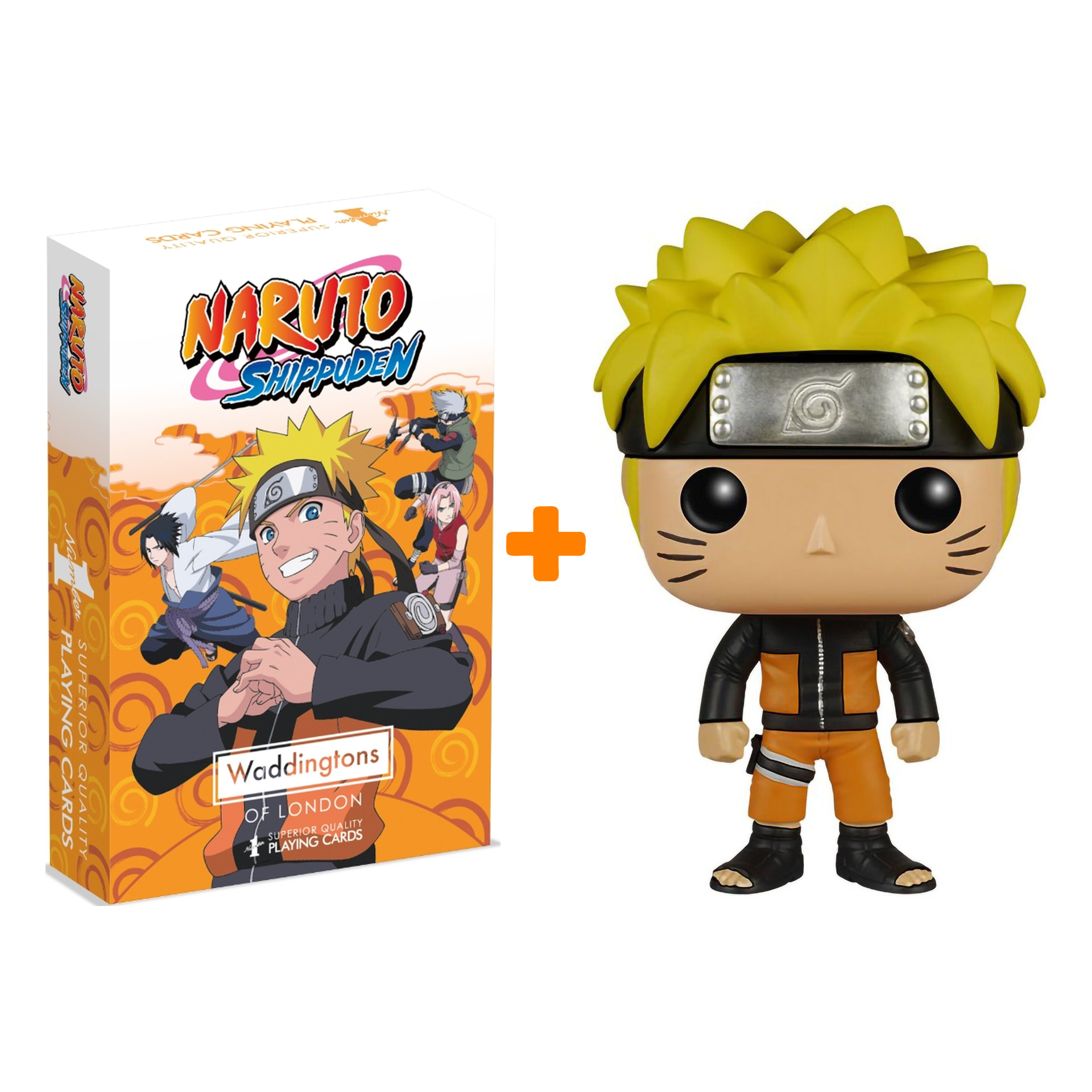 

Набор фигурка Naruto Shippuden Naruto + карты игральные Naruto Shippuden