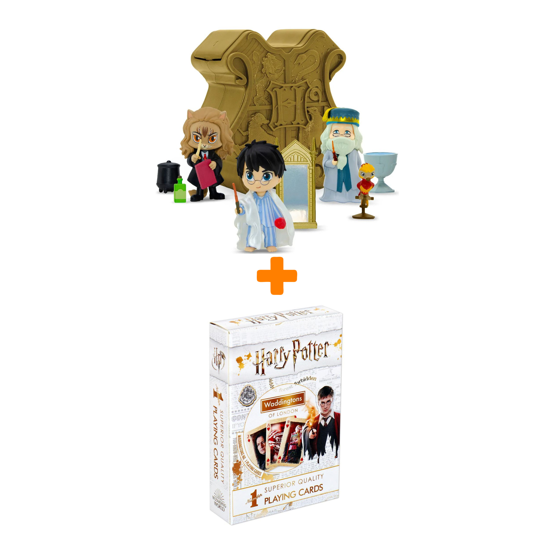 Набор магическая капсула Harry Potter Серия 2 в ассортименте + карты игральные Harry Potter