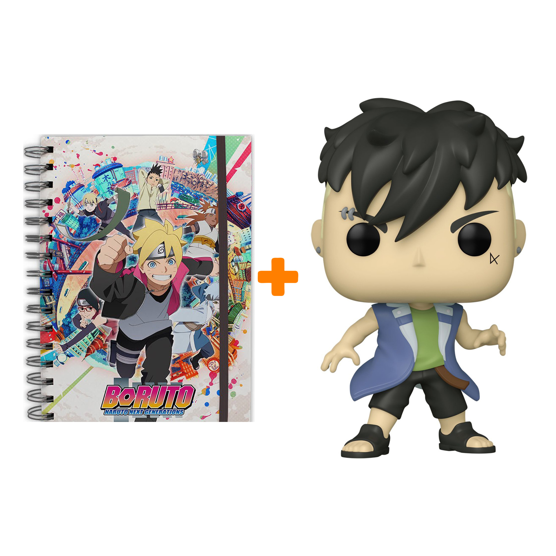 

Набор фигурка Boruto Kawaki + блокнот Boruto Next Generation