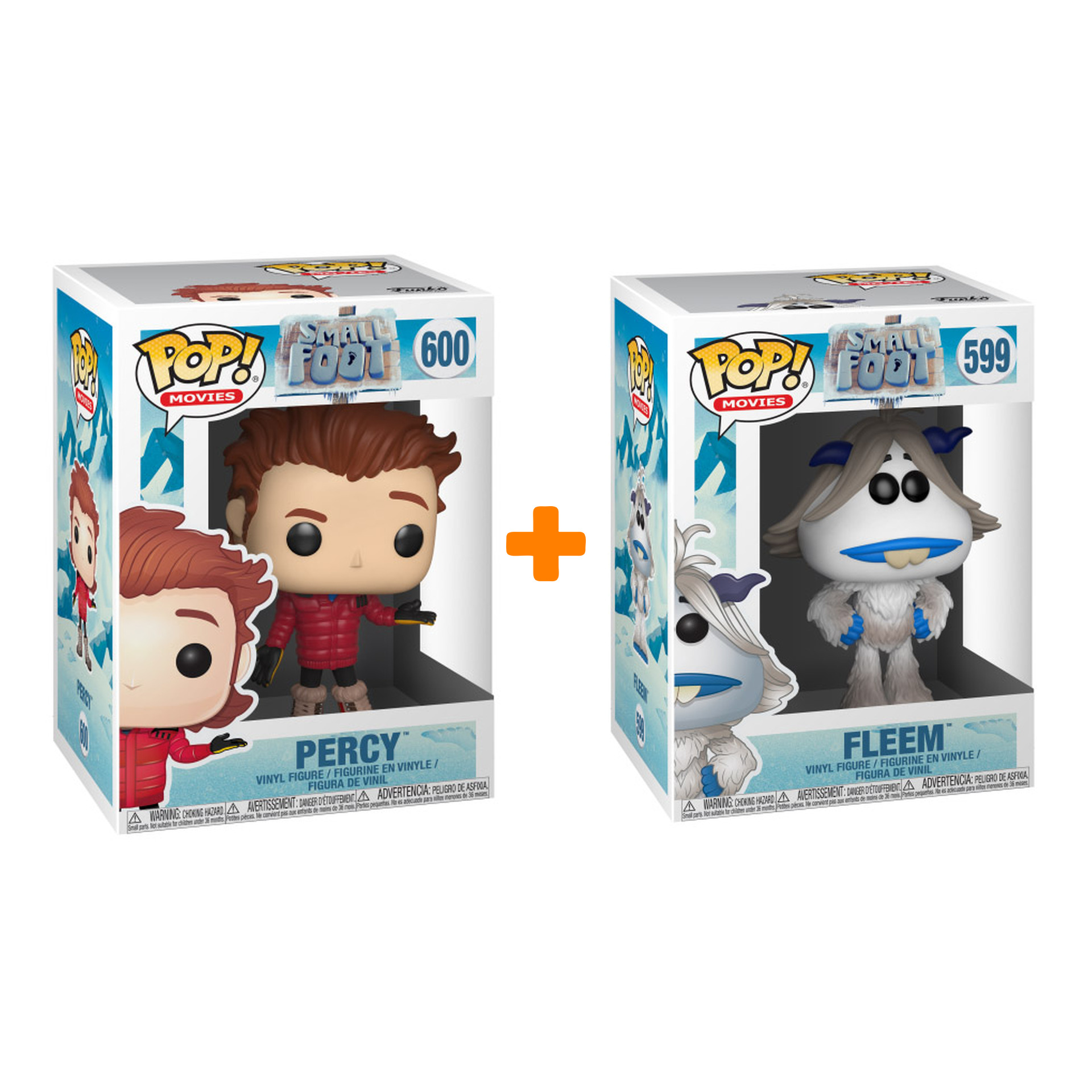 

Набор фигурок Smallfoot Fleem + Percy