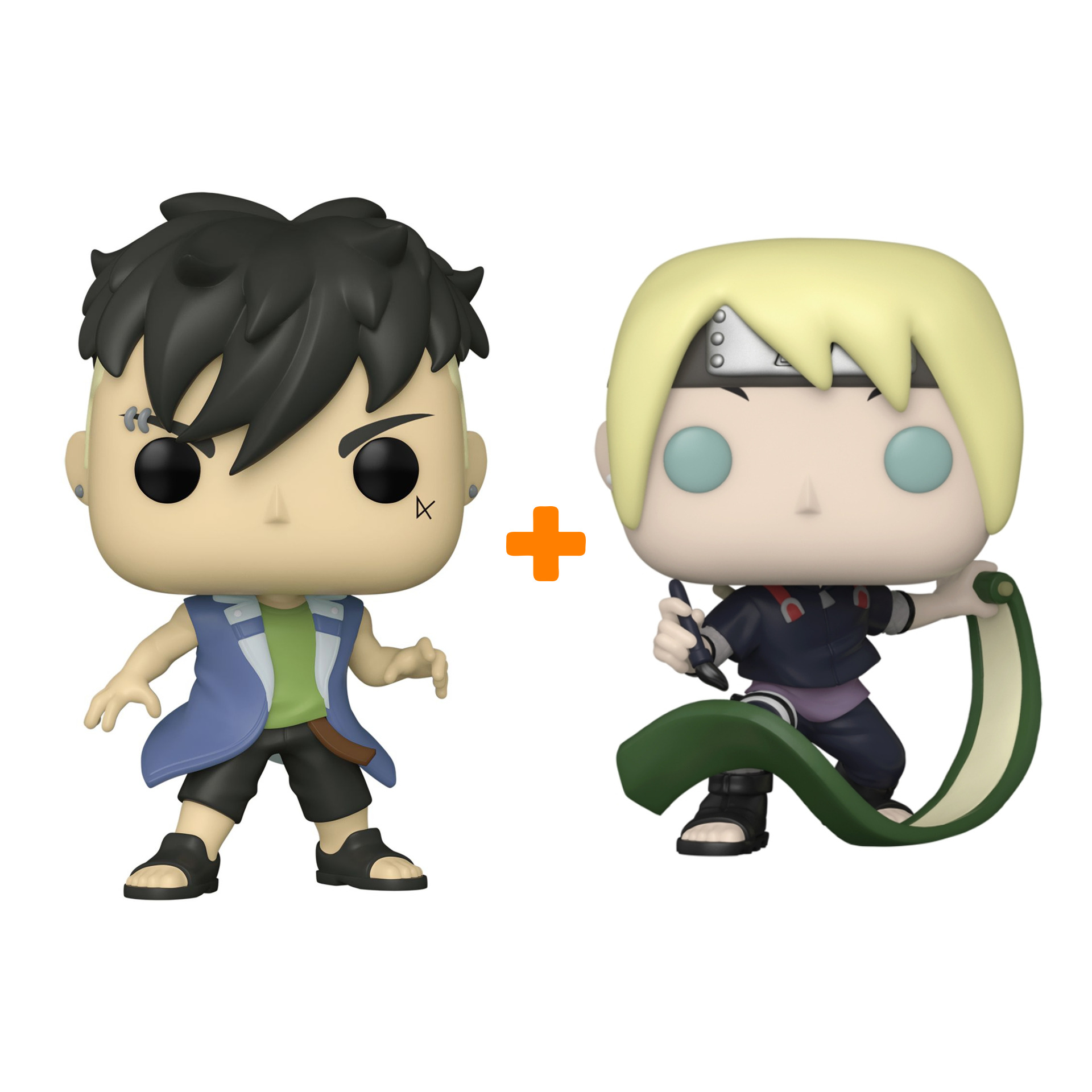 Набор фигурок Boruto Inojin + Kawaki