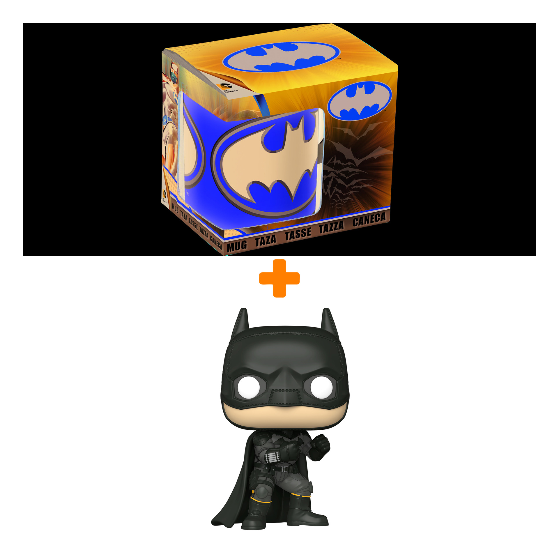 Набор Batman фигурка + кружка Logo