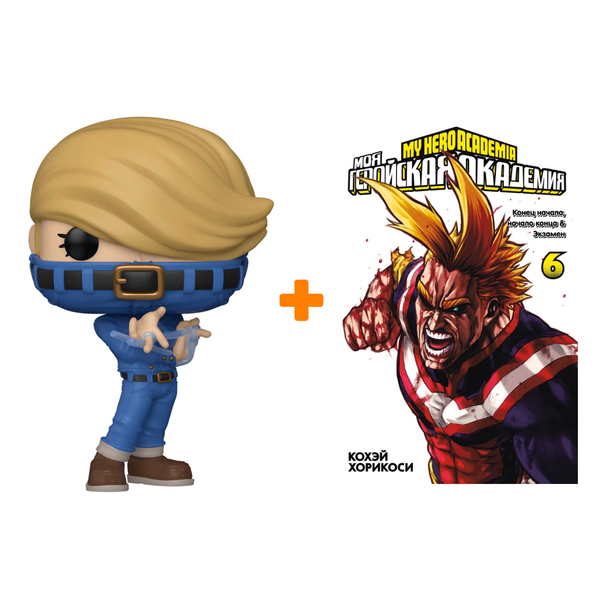 Набор фигурка My Hero Academia Best Jeanist + манга Моя геройская академия 6