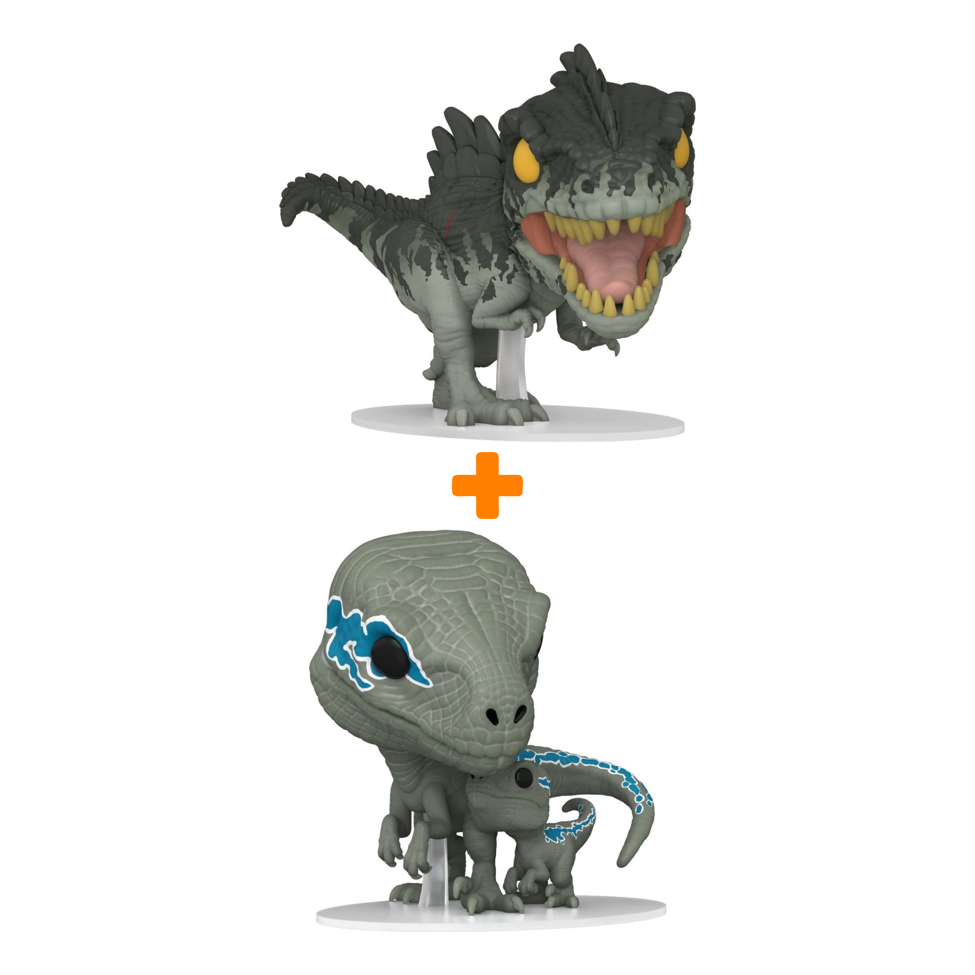 

Набор фигурок Мир Юрского периода Velociraptors Blue & Beta + Giganotosaurus