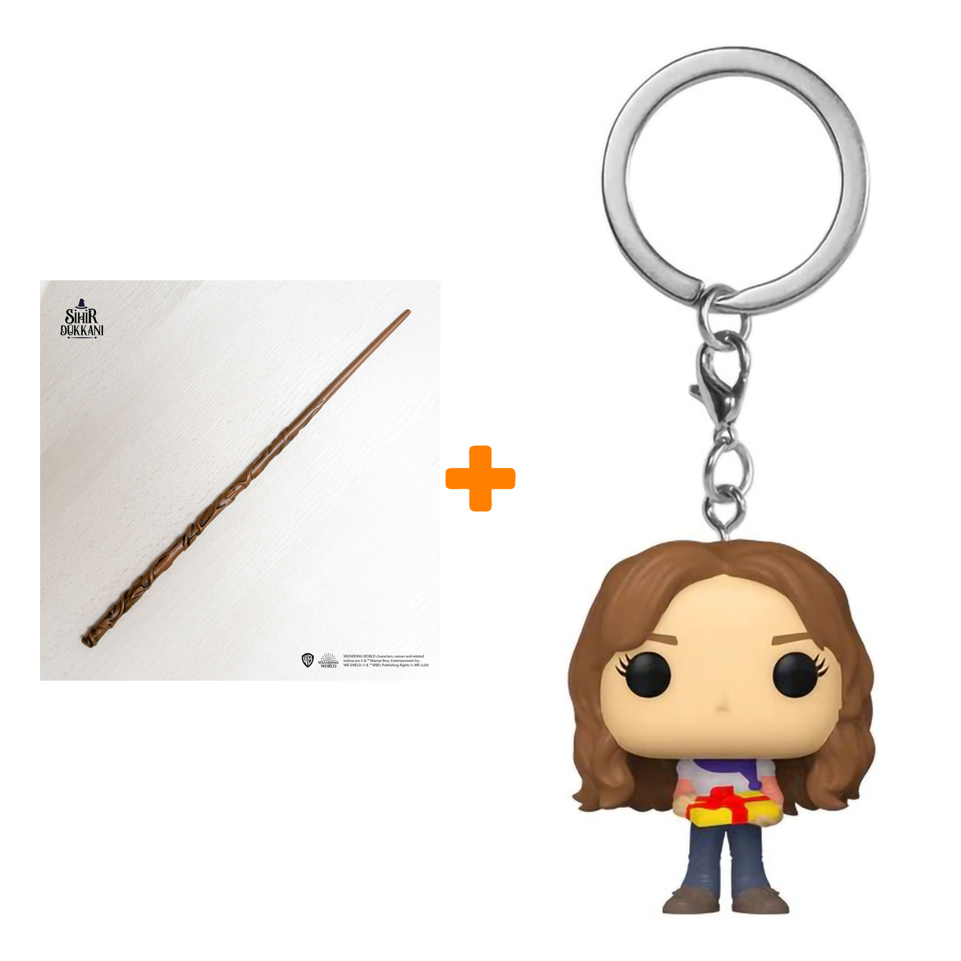 

Набор Harry Potter волшебная палочка Hermione Granger + брелок Hermione