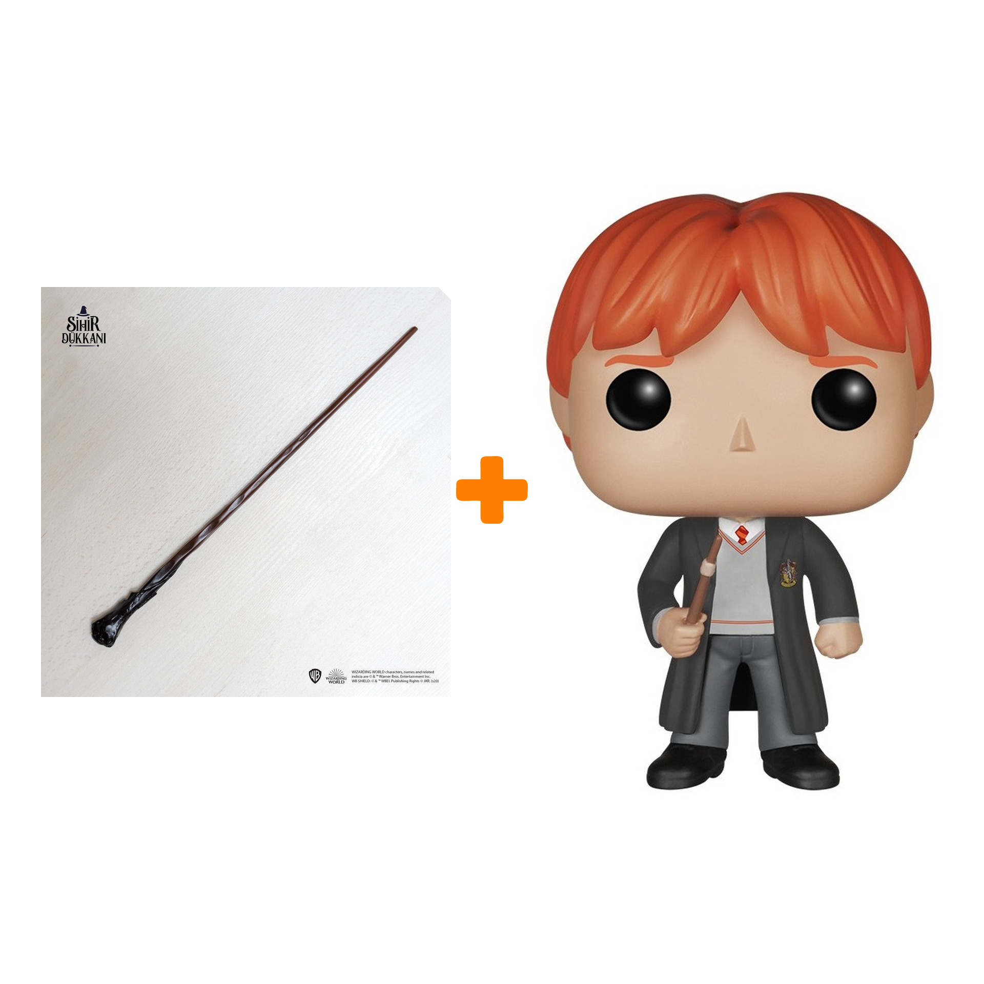 

Набор Harry Potter волшебная палочка Ron Weasley + фигурка