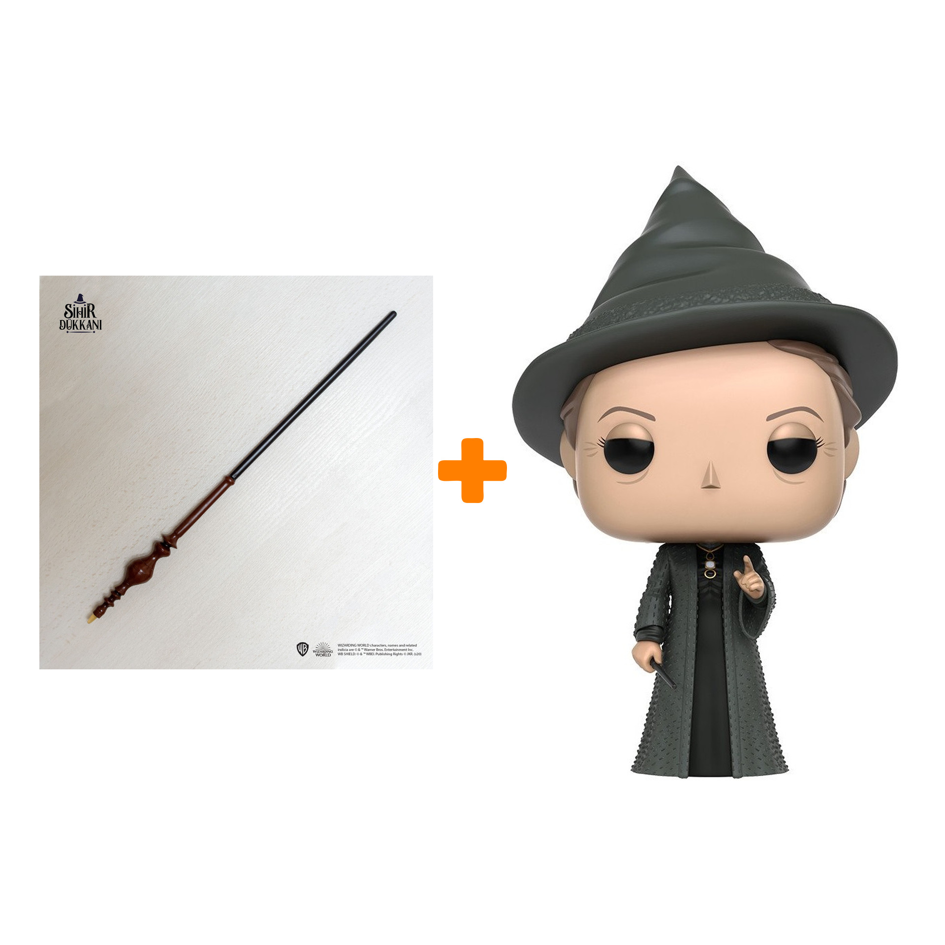 

Набор Harry Potter волшебная палочка Minerva McGonagal + фигурка