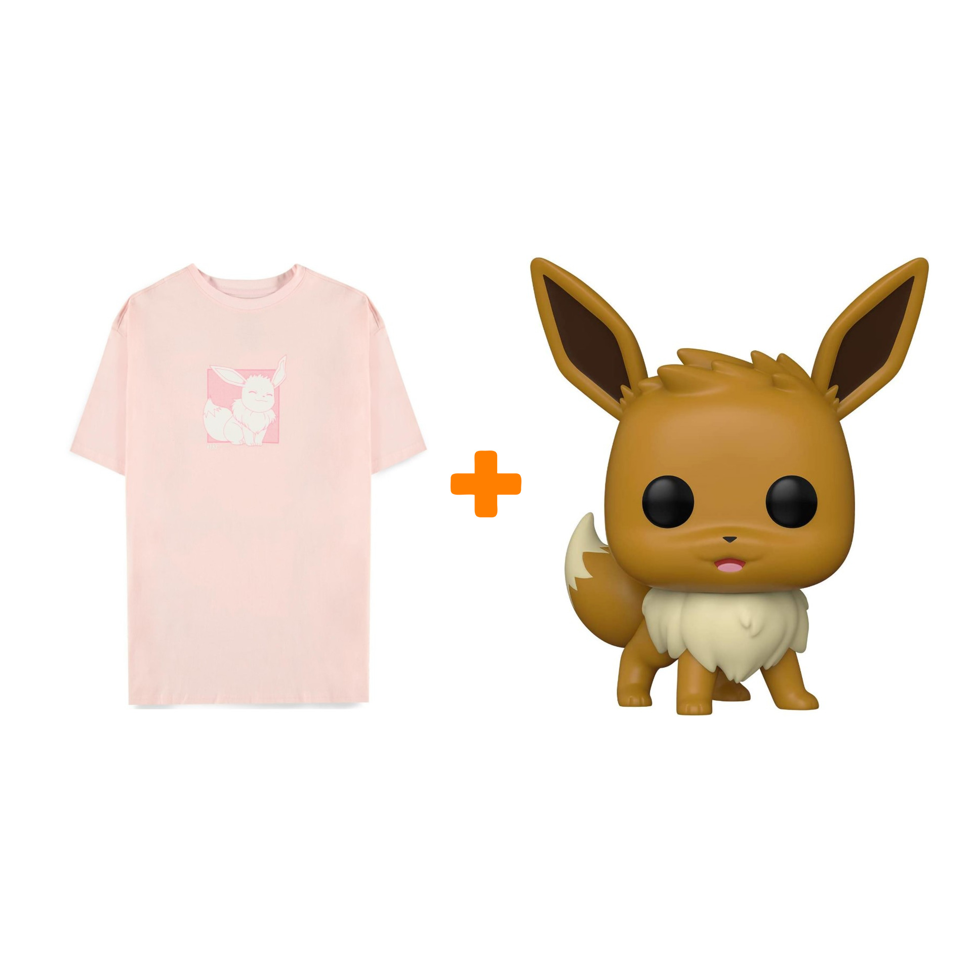 

Набор Pokemon фигурка Eevee + футболка Eeveelutions L
