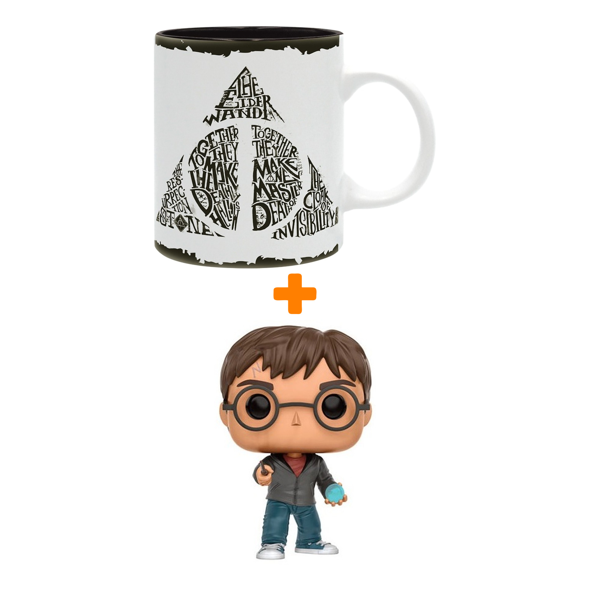 

Набор Harry Potter фигурка Harry With Prophecy + кружка Deathly Hallows