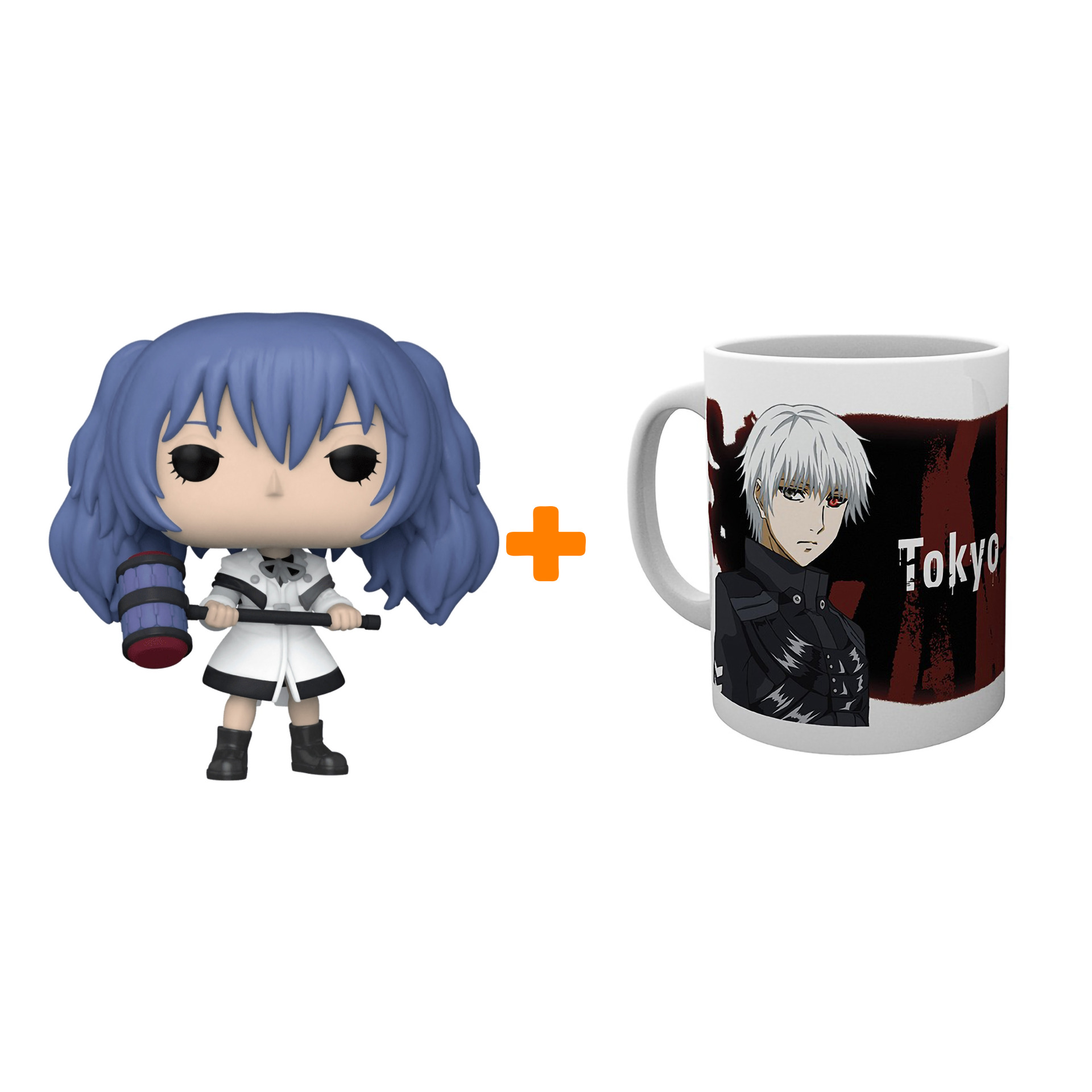 

Набор Tokyo Ghoul фигурка Saiko Yonebayashi + кружка Ken Kaneki