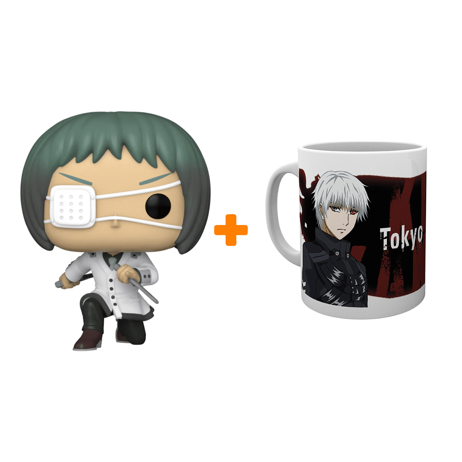 

Набор Tokyo Ghoul фигурка Toru Mutsuki + кружка Ken Kaneki