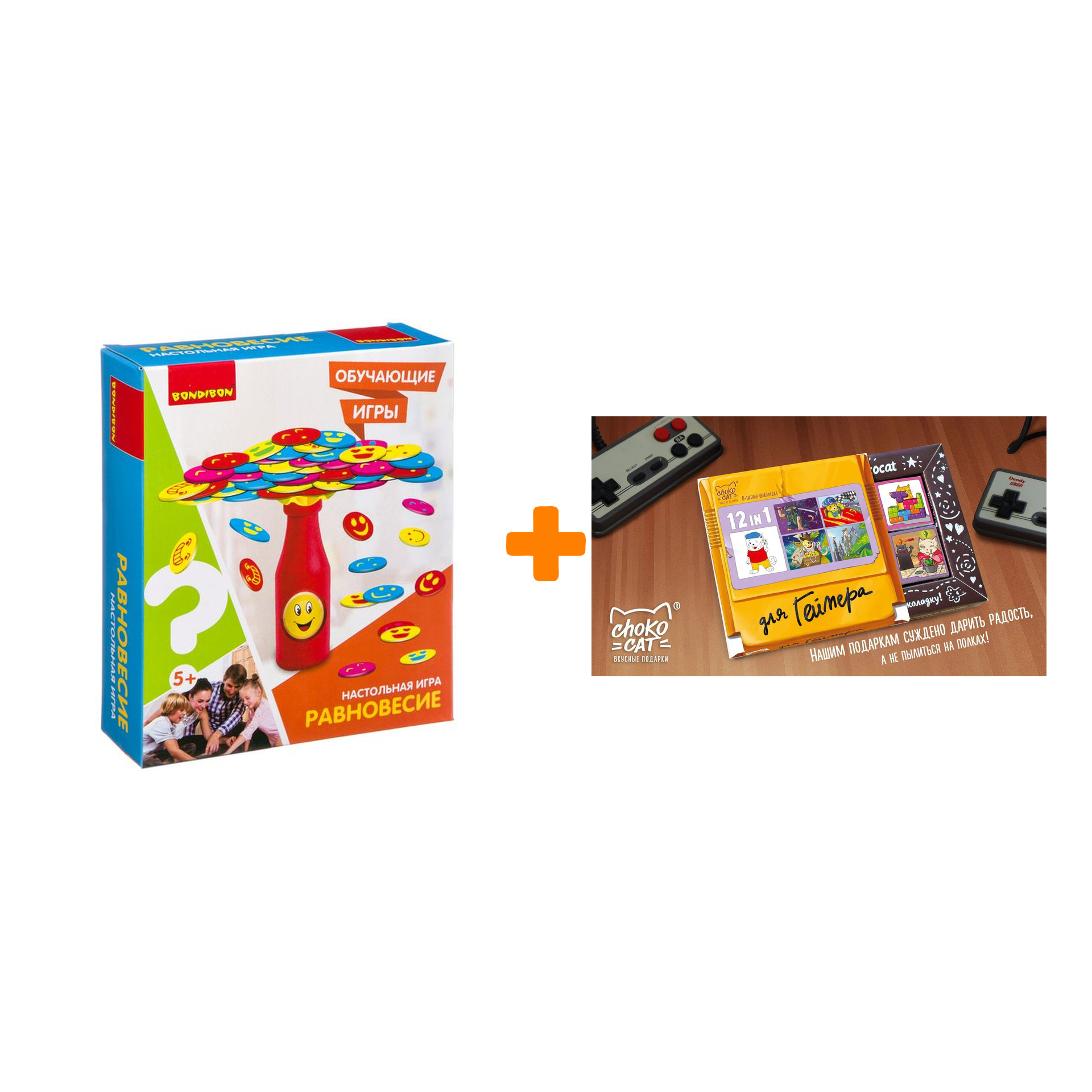 

Настольная игра Равновесие + Шоколад Кэт 12 Для геймера 60г Набор