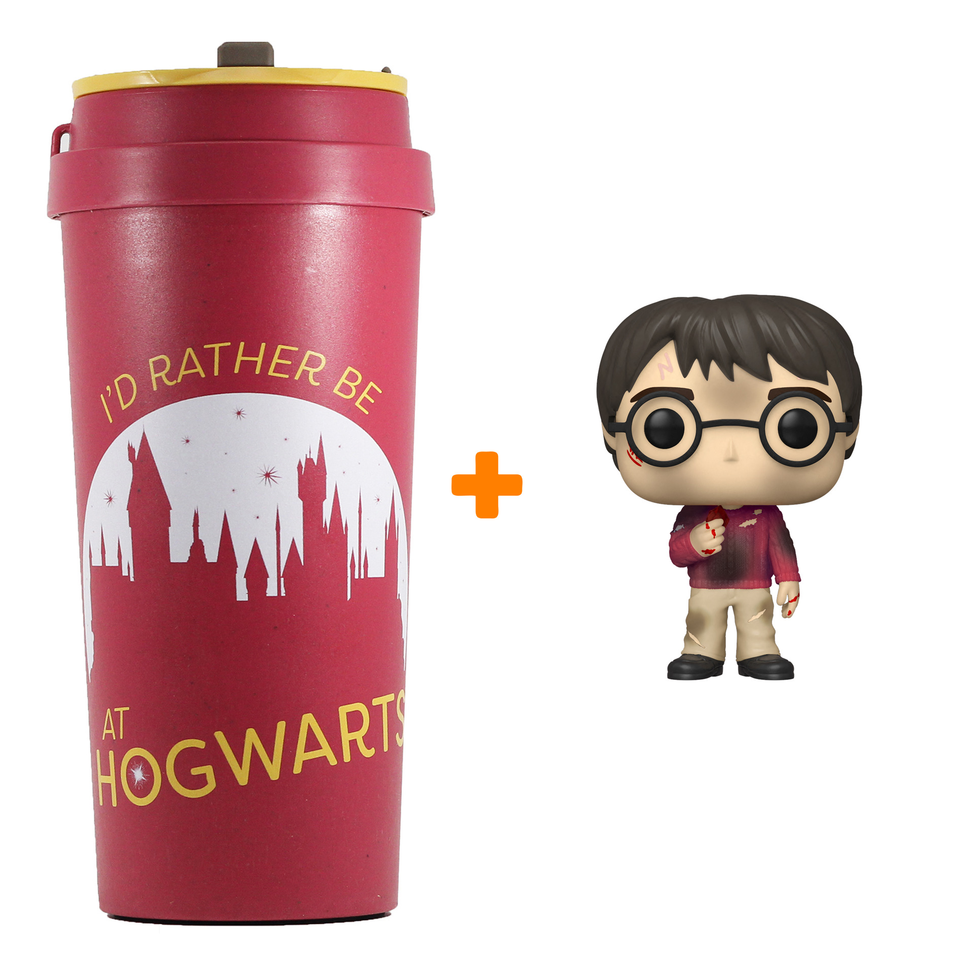 

Набор Harry Potter фигурка Harry With The Stone + кружка-термос