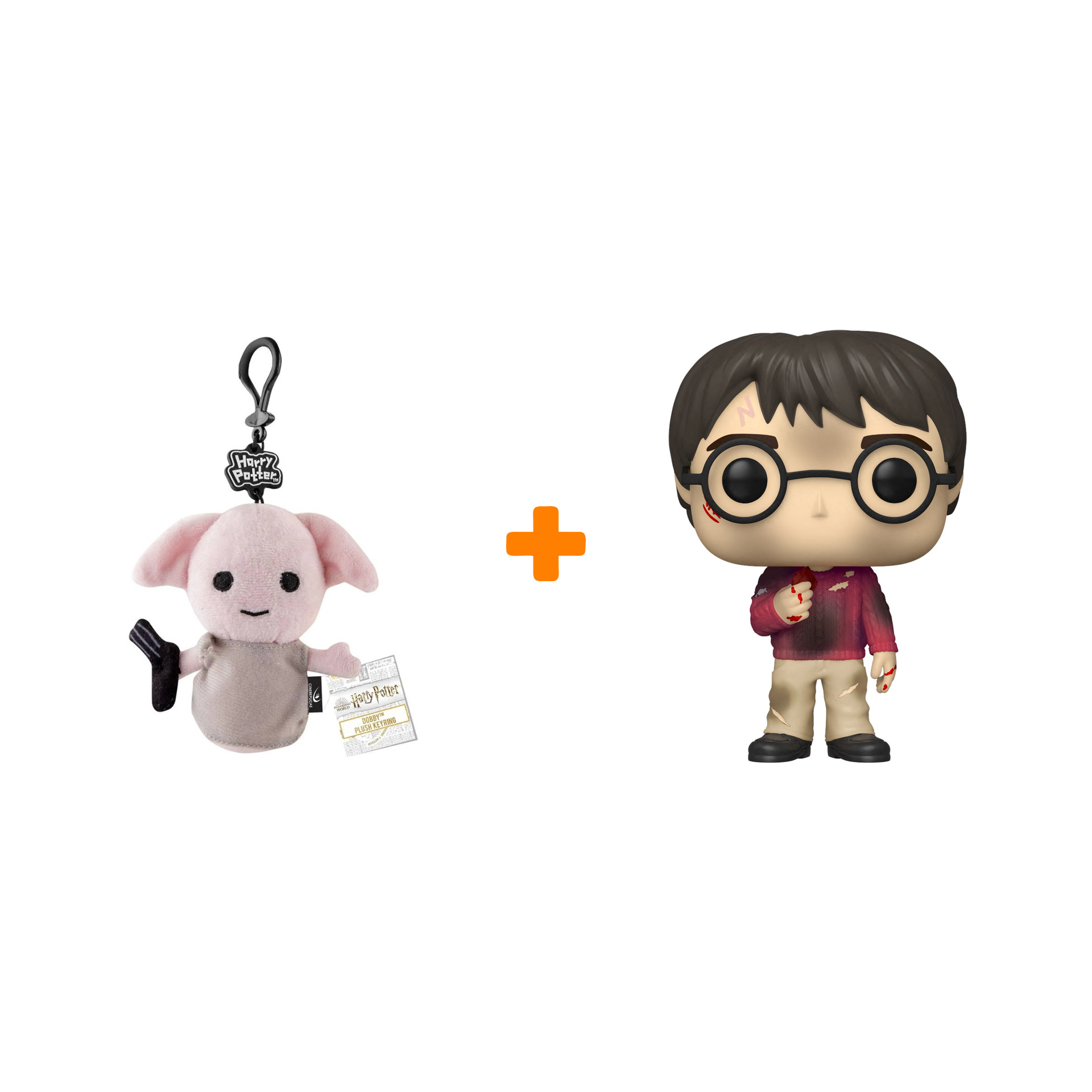 

Набор Harry Potter фигурка Harry With The Stone + брелок Dobby