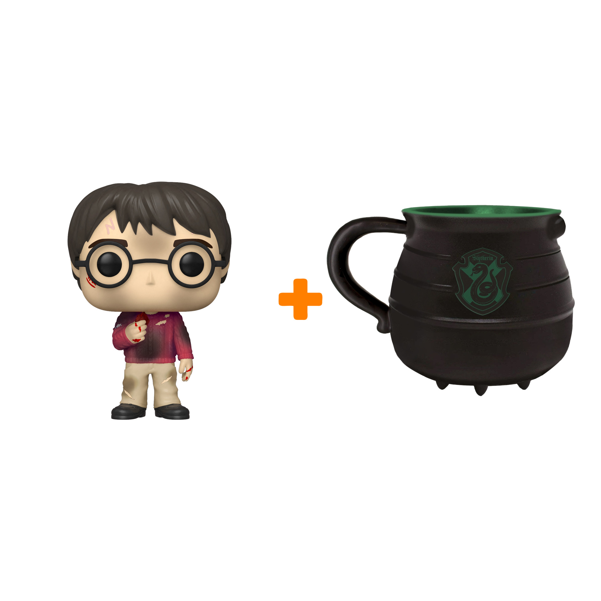 

Набор Harry Potter фигурка Harry With The Stone + кружка Slytherin