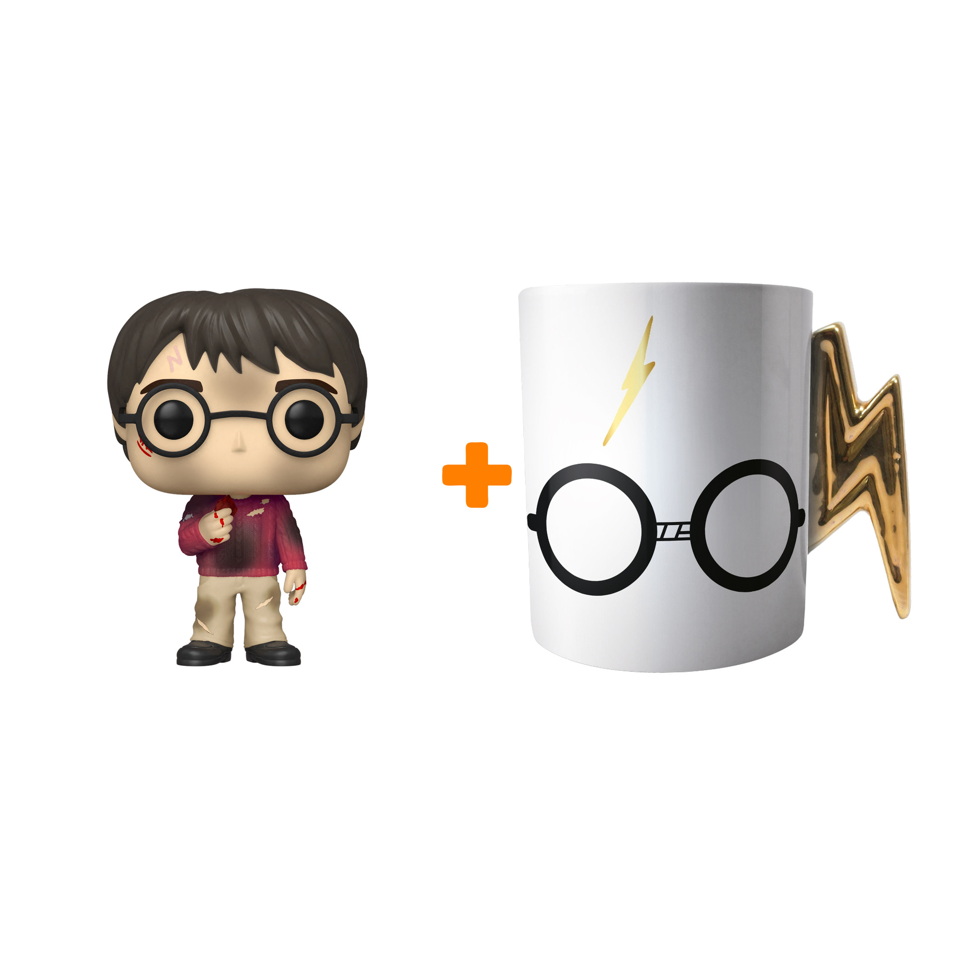 

Набор Harry Potter фигурка Harry With The Stone + кружка Lightning Bolt