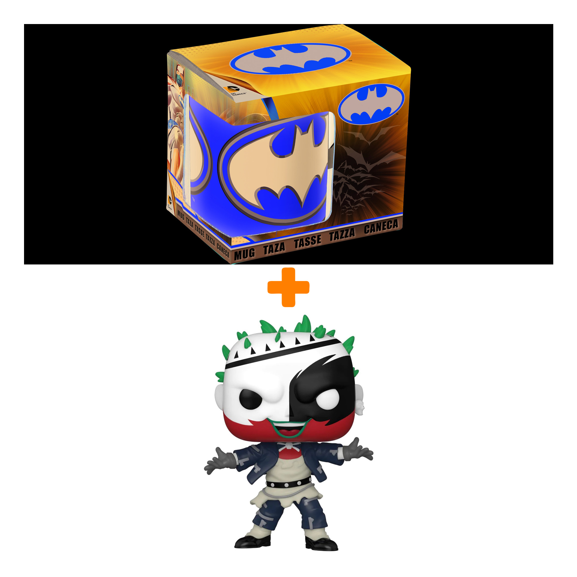 Набор DC Batman фигурка The Joker King + кружка Batman Лого