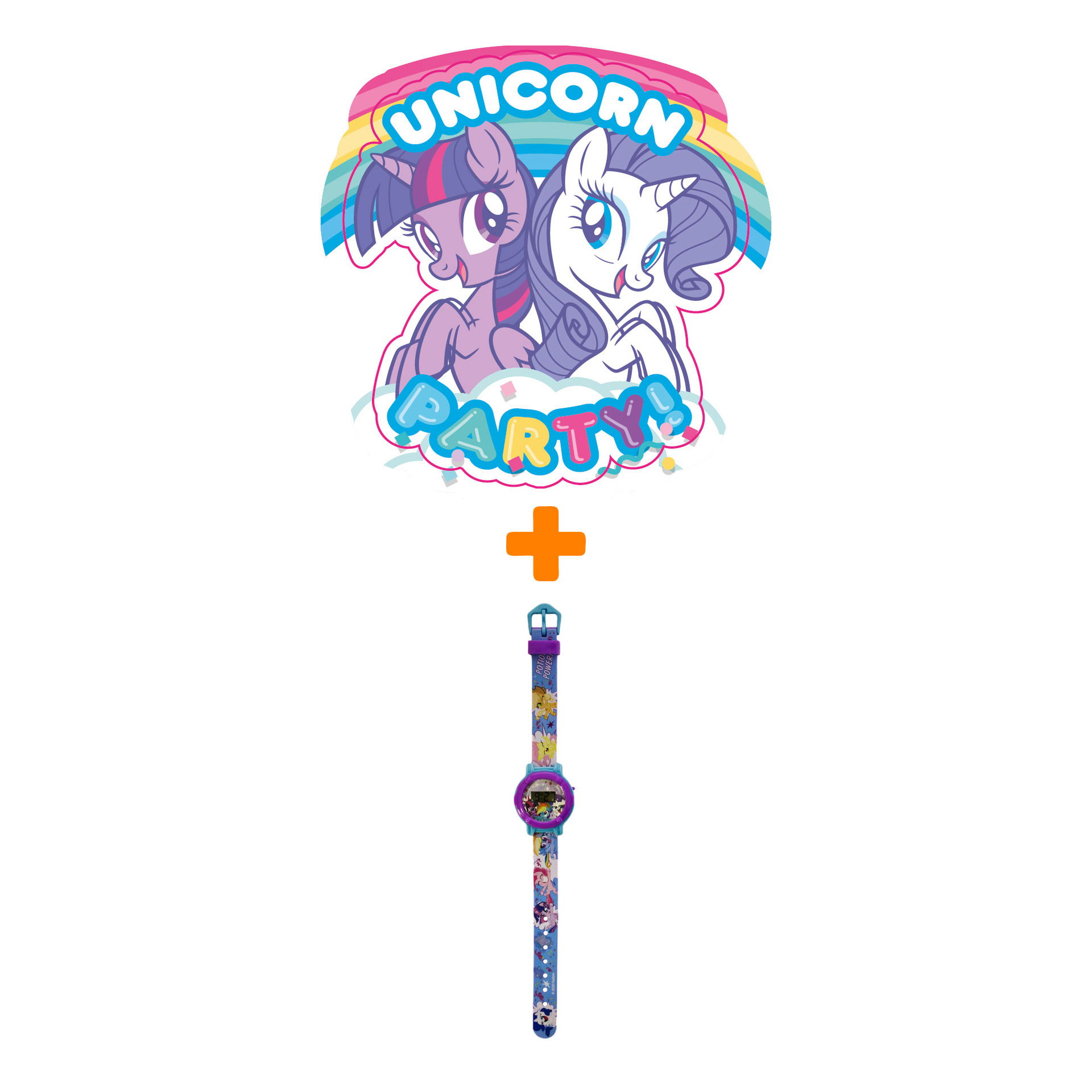 

Набор My Little Pony часы наручные + наклейка-патч для одежды