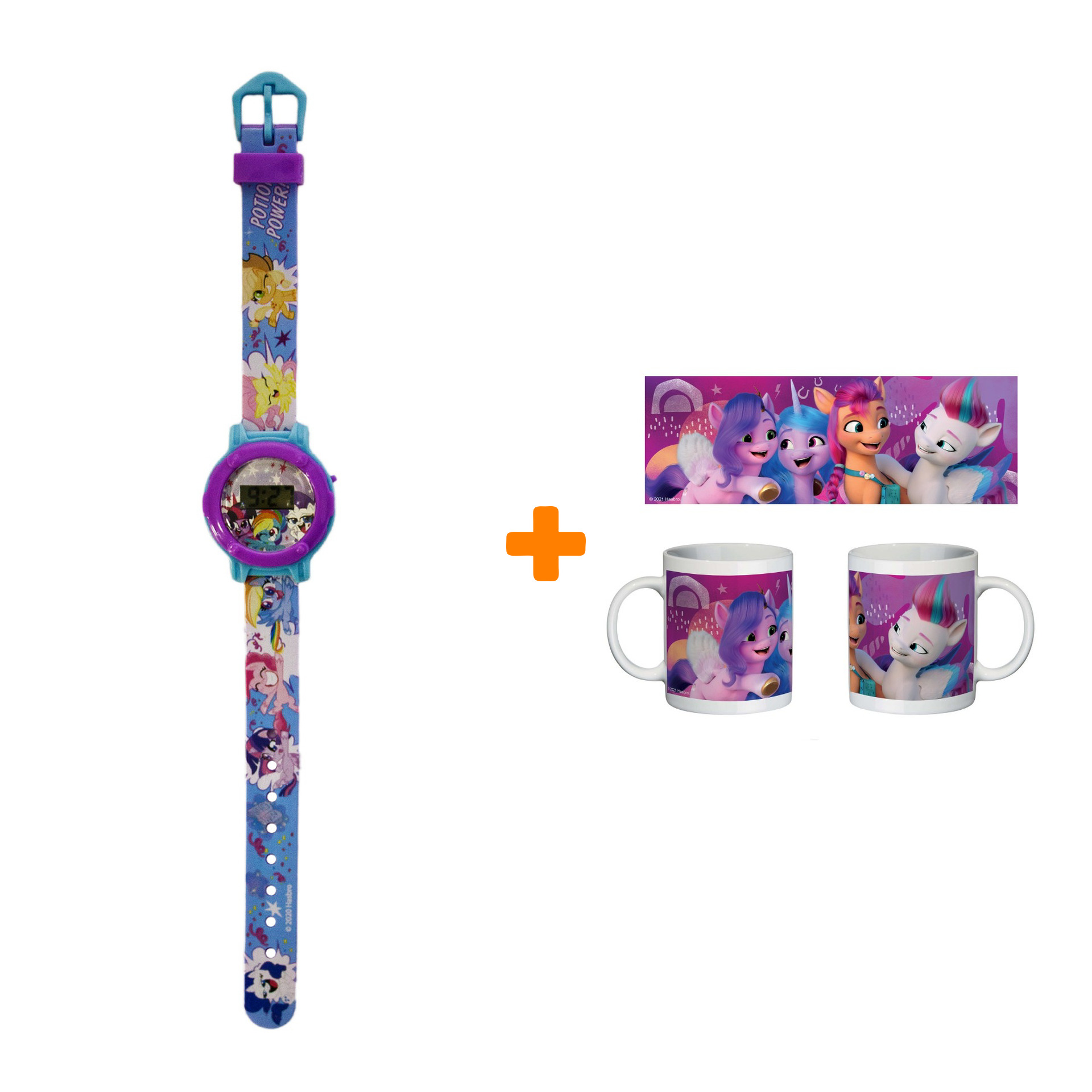

Набор My Little Pony часы наручные + кружка Дружба