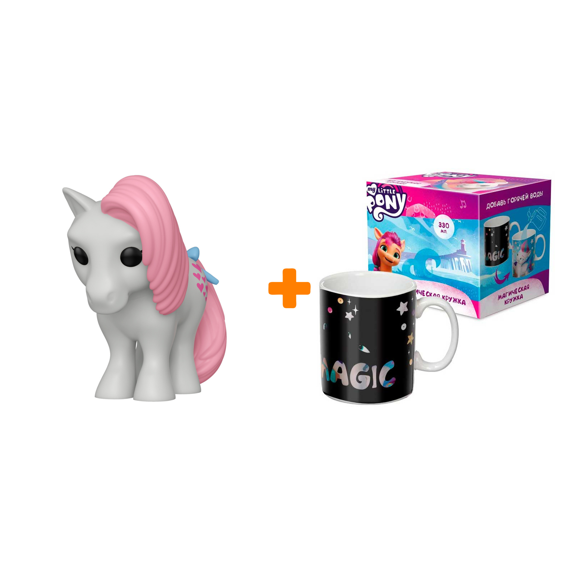 

Набор My Little Pony фигурка Snuzzle + термо-кружка Новое поколение голубая