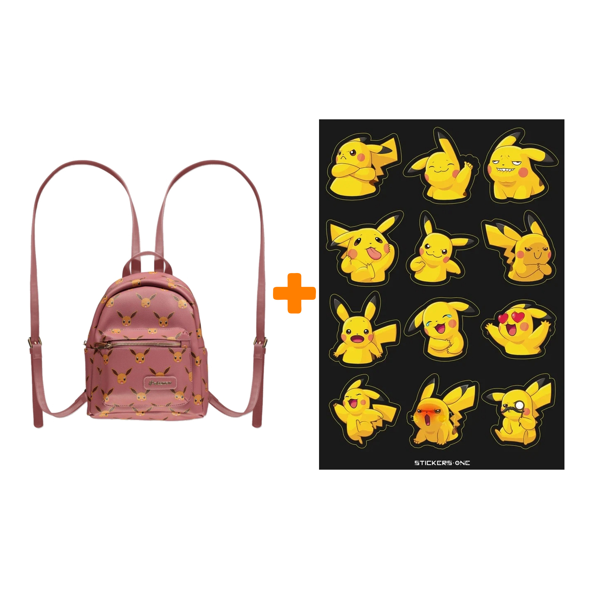 

Набор Pokemon рюкзак Eevee Mini + стикерпак Pika #2