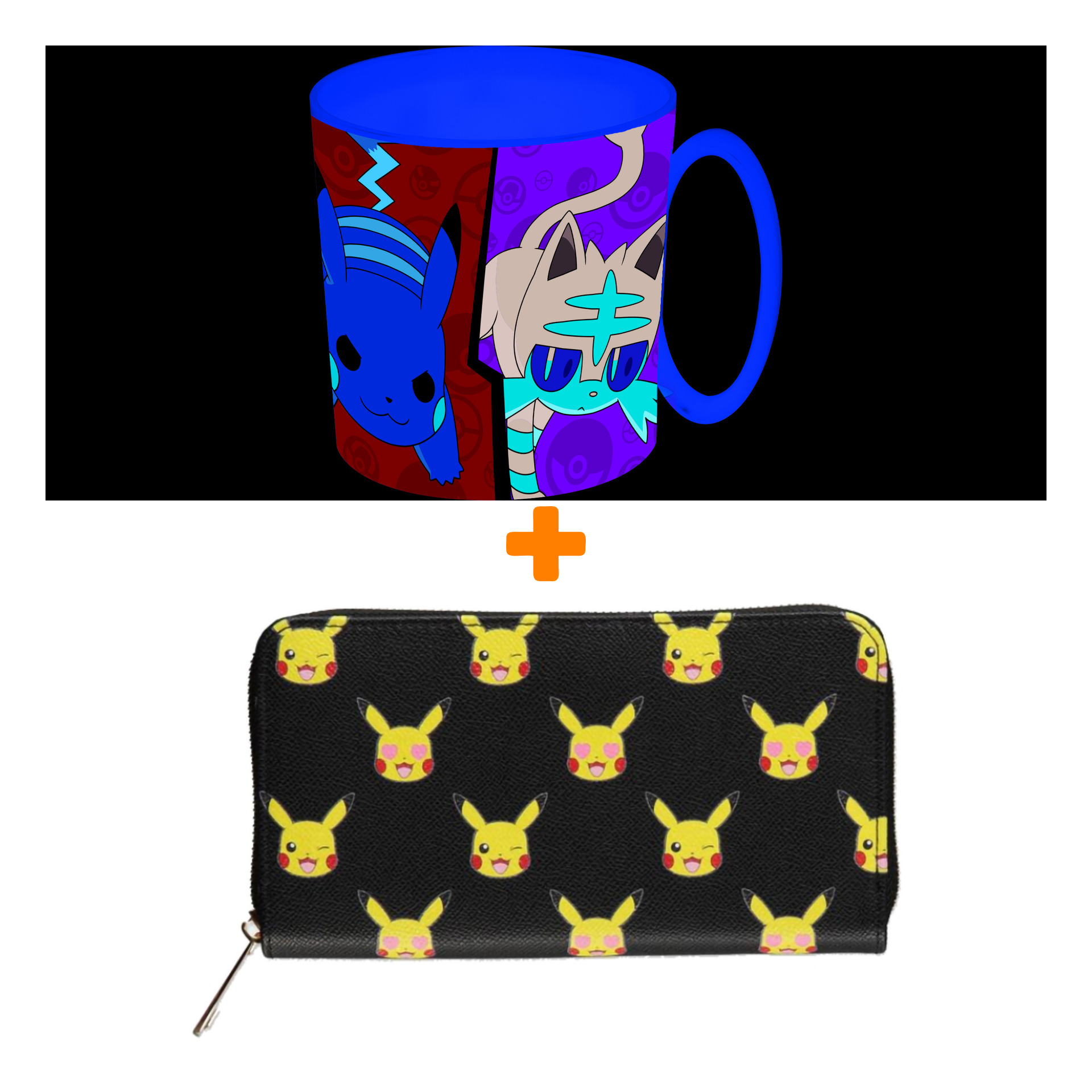 

Набор Pokemon кошелёк Pikachu + кружка для СВЧ