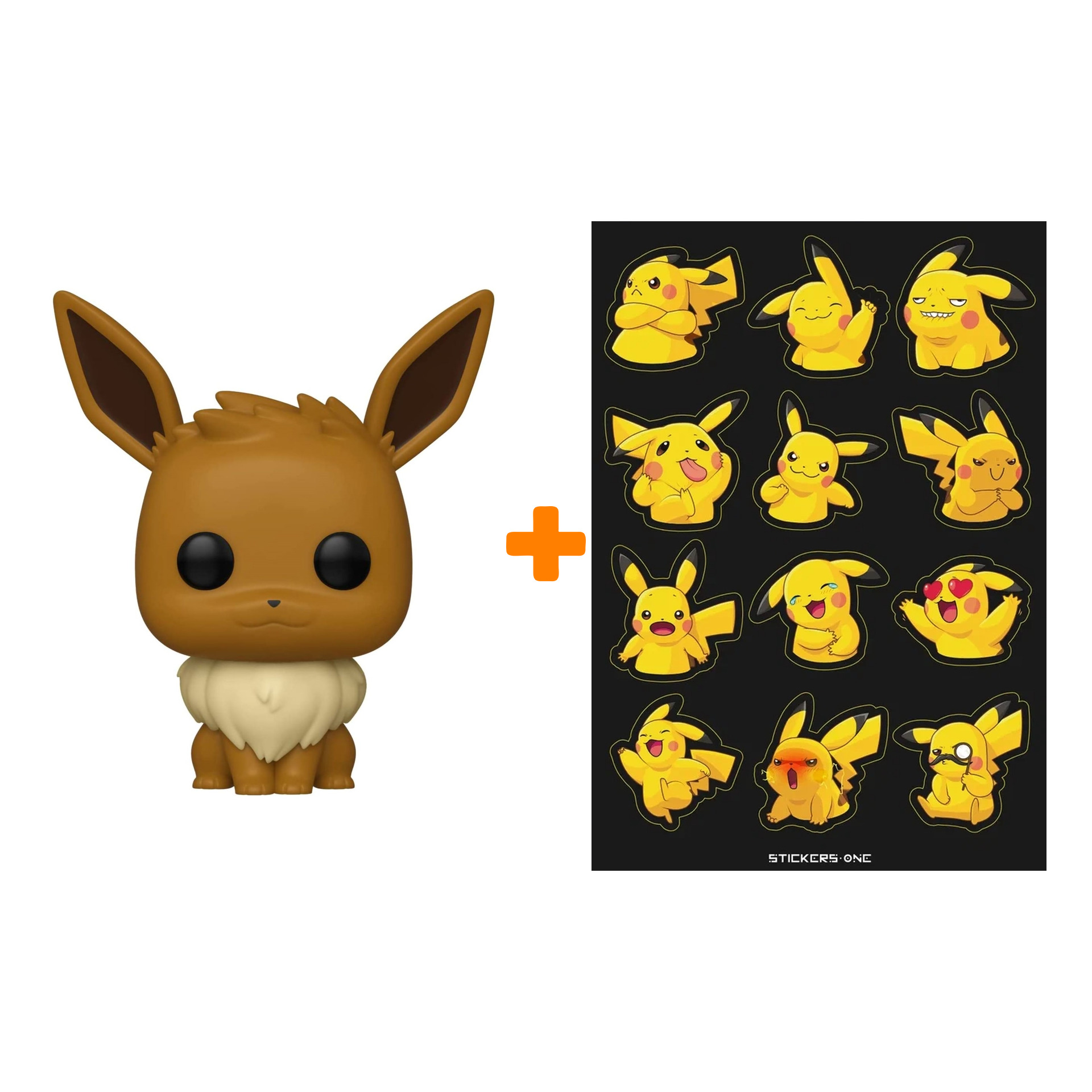 

Набор Pokemon фигурка Eevee + стикерпак Pika #2