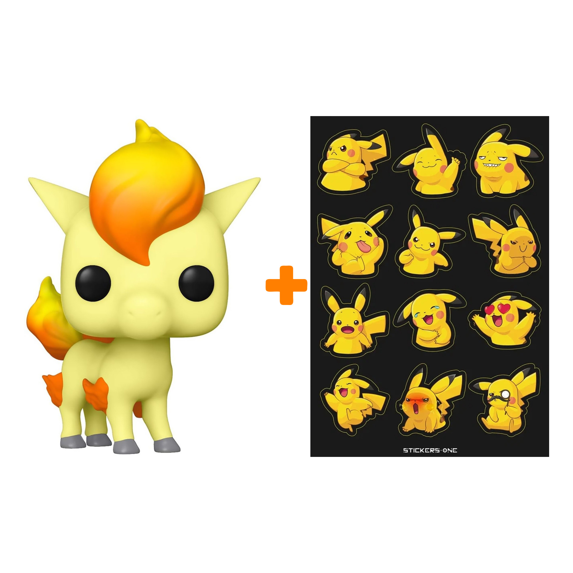 

Набор Pokemon фигурка Ponyta + стикерпак Pika #2