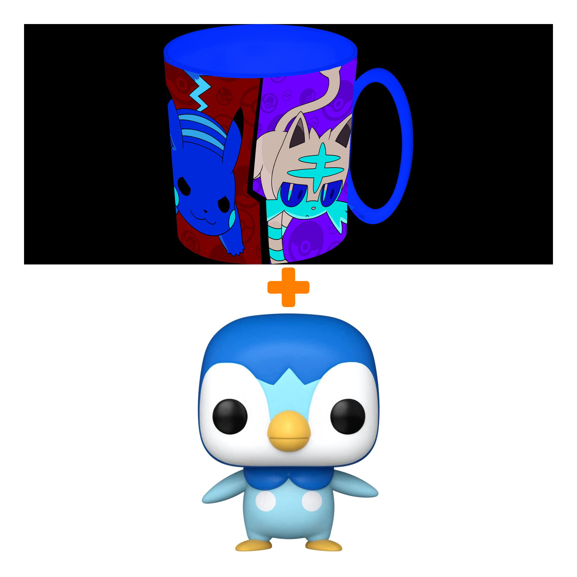

Набор Pokemon фигурка Piplup + кружка для СВЧ