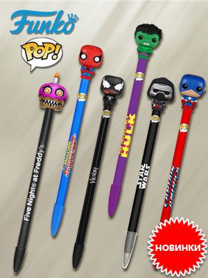 Стильные ручки Funko POP! для фанатов FNaF, Marvel и Star Wars
