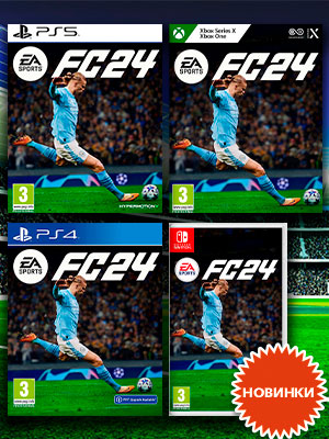 FC 24 – новый футбольный симулятор от EA Sports уже в продаже!