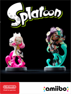 Жемчик и Мариша – интерактивные фигурки amiibo из коллекции Splatoon в продаже с 13 июля