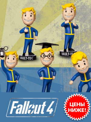       Fallout 4. Vault Boy. 111 Bobbleheads