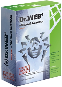 

Dr.Web Малый бизнес (ФСТЭК)
