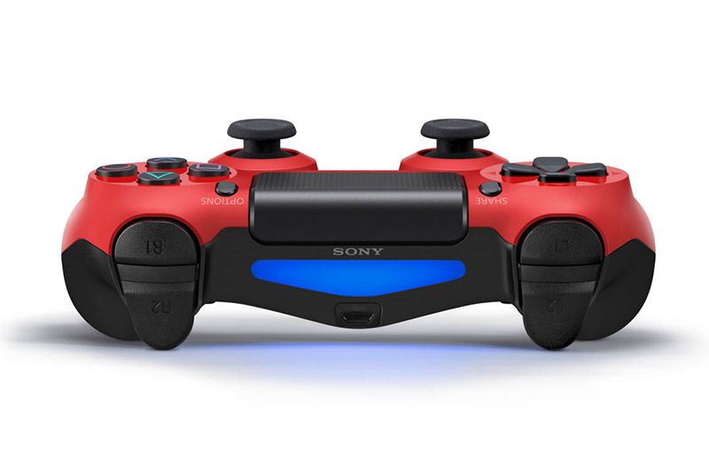 Беспроводной геймпад DualShock 4 Magma Red для PS4 (красный) от 1С Интерес Беспроводной геймпад DualShock 4 Magma Red для PS4 (красный) от 1С Интерес
