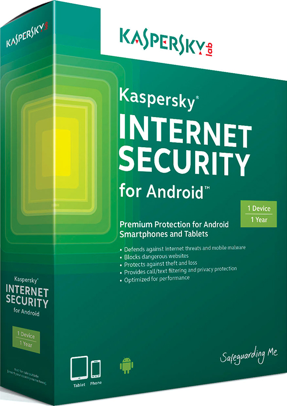 

НЕ ДЛЯ ПРОДАЖИ Kaspersky Internet Security для Android Russian Edition. 1-Mobile device 1 year Base Retail Pack (Цифровая версия)