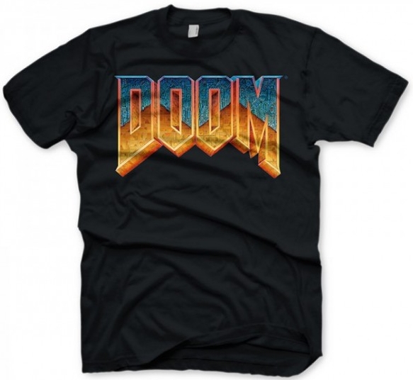

Футболка Doom. Logo (черная)