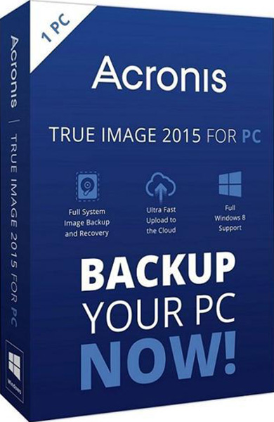 Acronis True Image 2015 (1 лицензия) [Цифровая версия] (Цифровая версия)